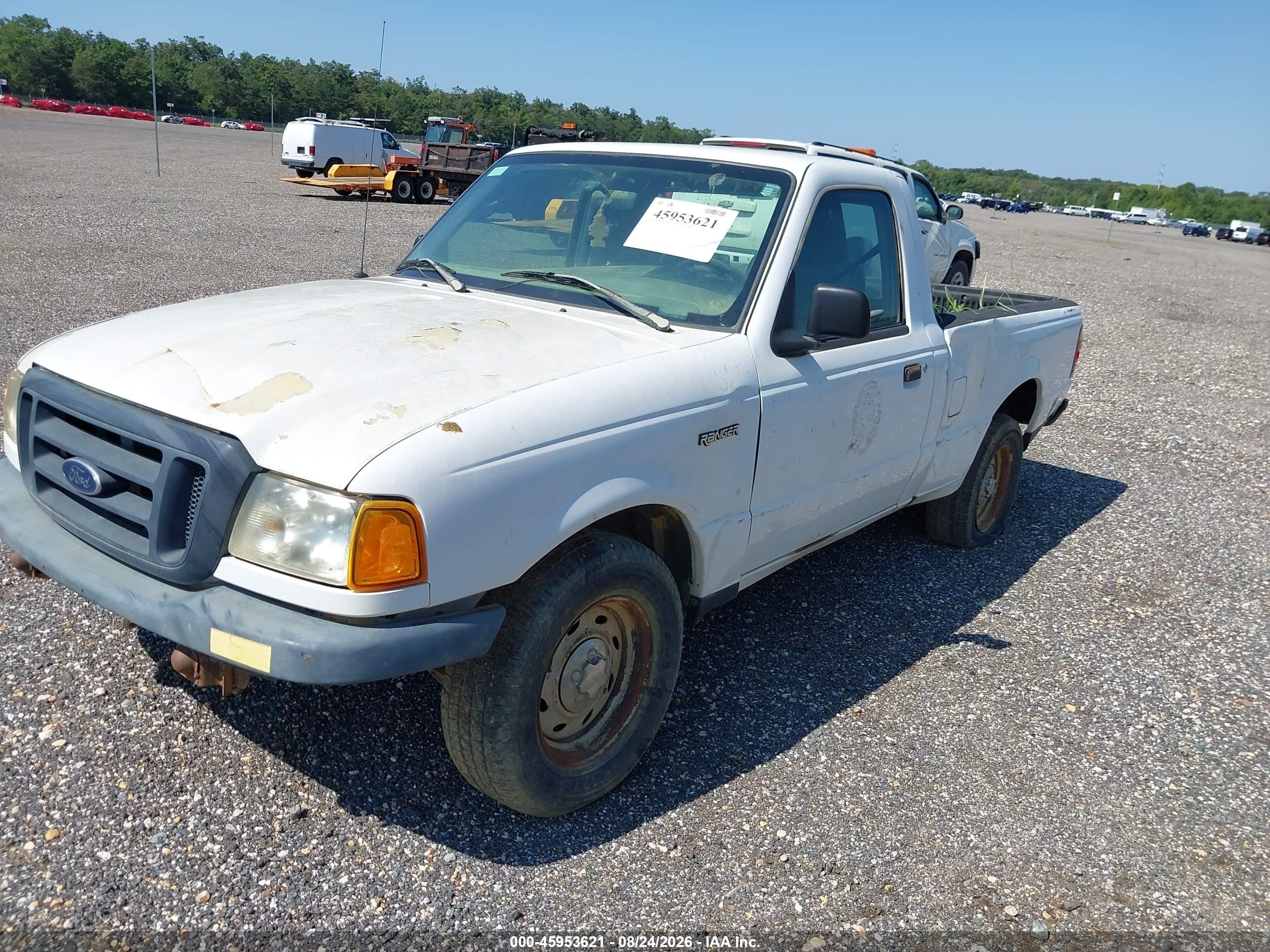 2005 Ford Ranger Edge/stx/xl/xls/xlt White vin: 1FTYR10U95PA51691