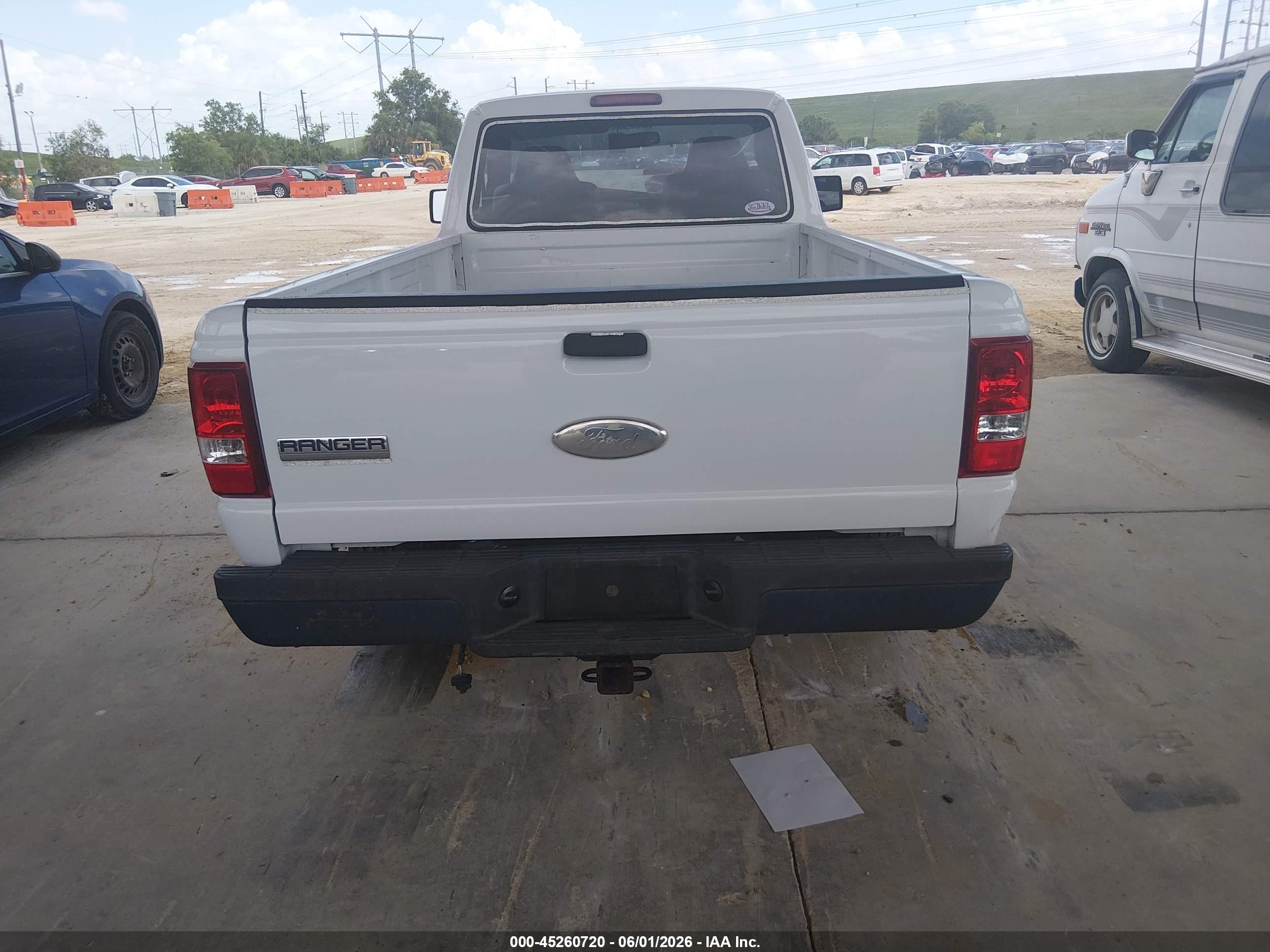 2006 Ford Ranger Sport/stx/xl/xlt White vin: 1FTYR10U96PA81355