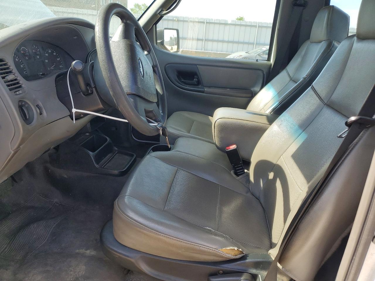 2008 Ford Ranger White vin: 1FTYR10U98PA53462