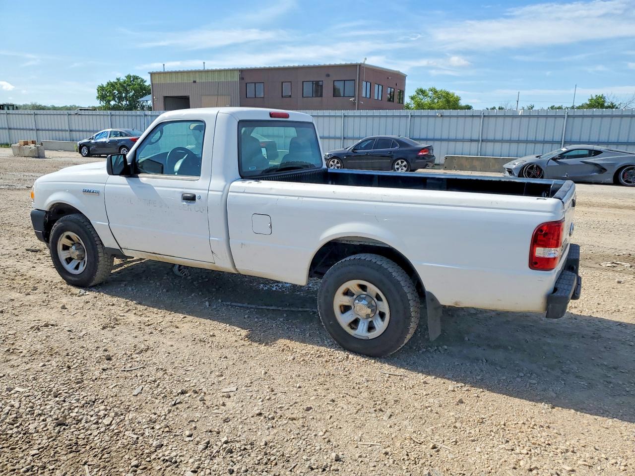 2008 Ford Ranger White vin: 1FTYR10U98PA53462