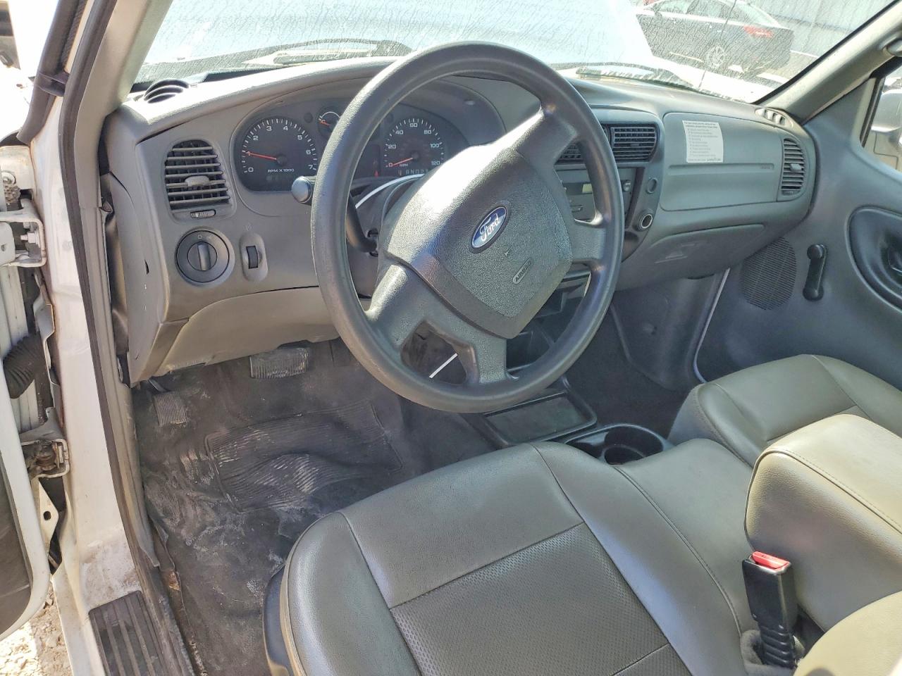 2008 Ford Ranger White vin: 1FTYR10U98PA53462