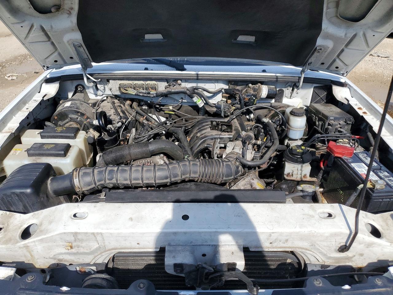 2008 Ford Ranger White vin: 1FTYR10U98PA53462