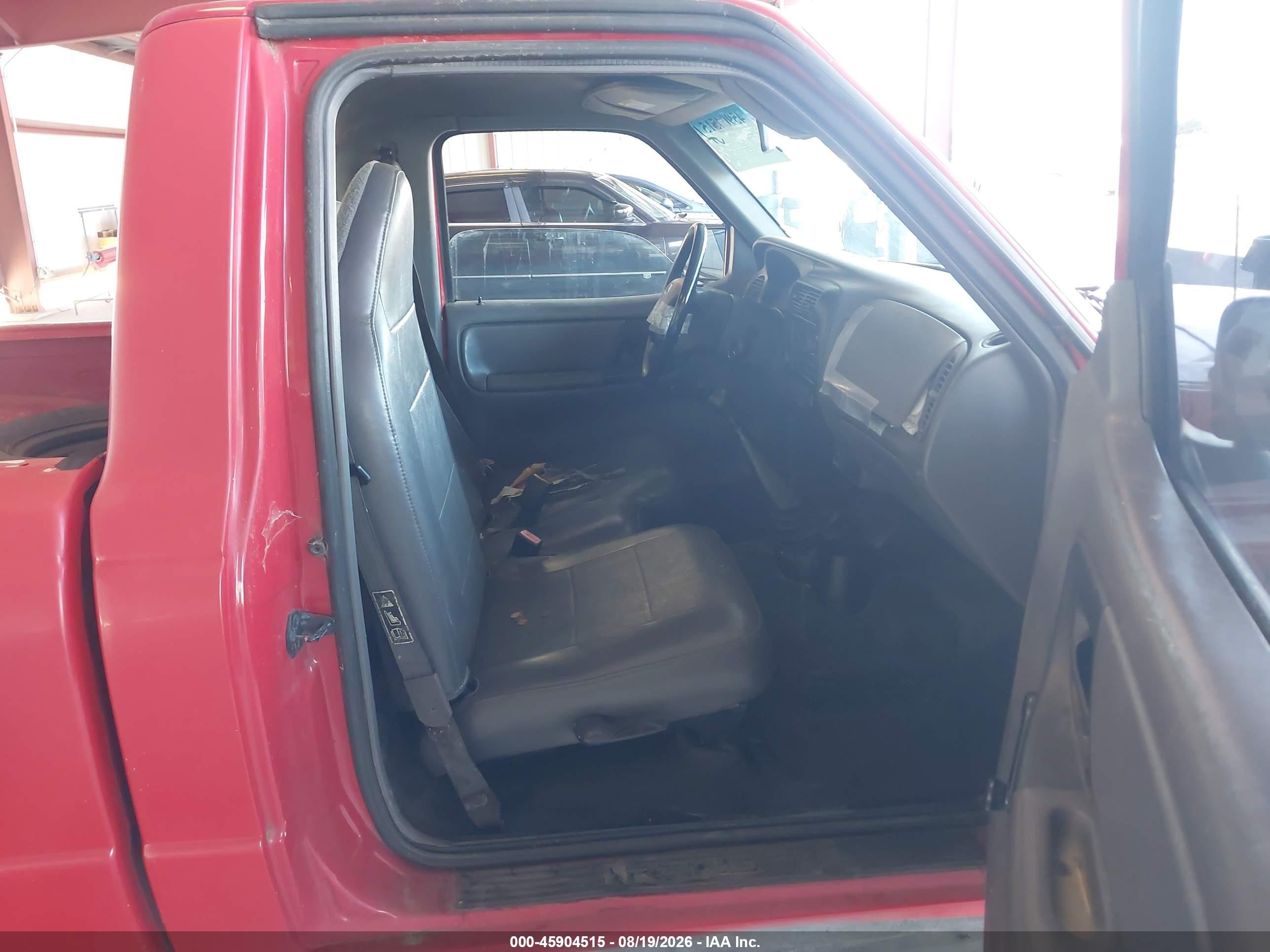 2001 Ford Ranger Edge/xl/xlt Red vin: 1FTYR10UX1PA94088