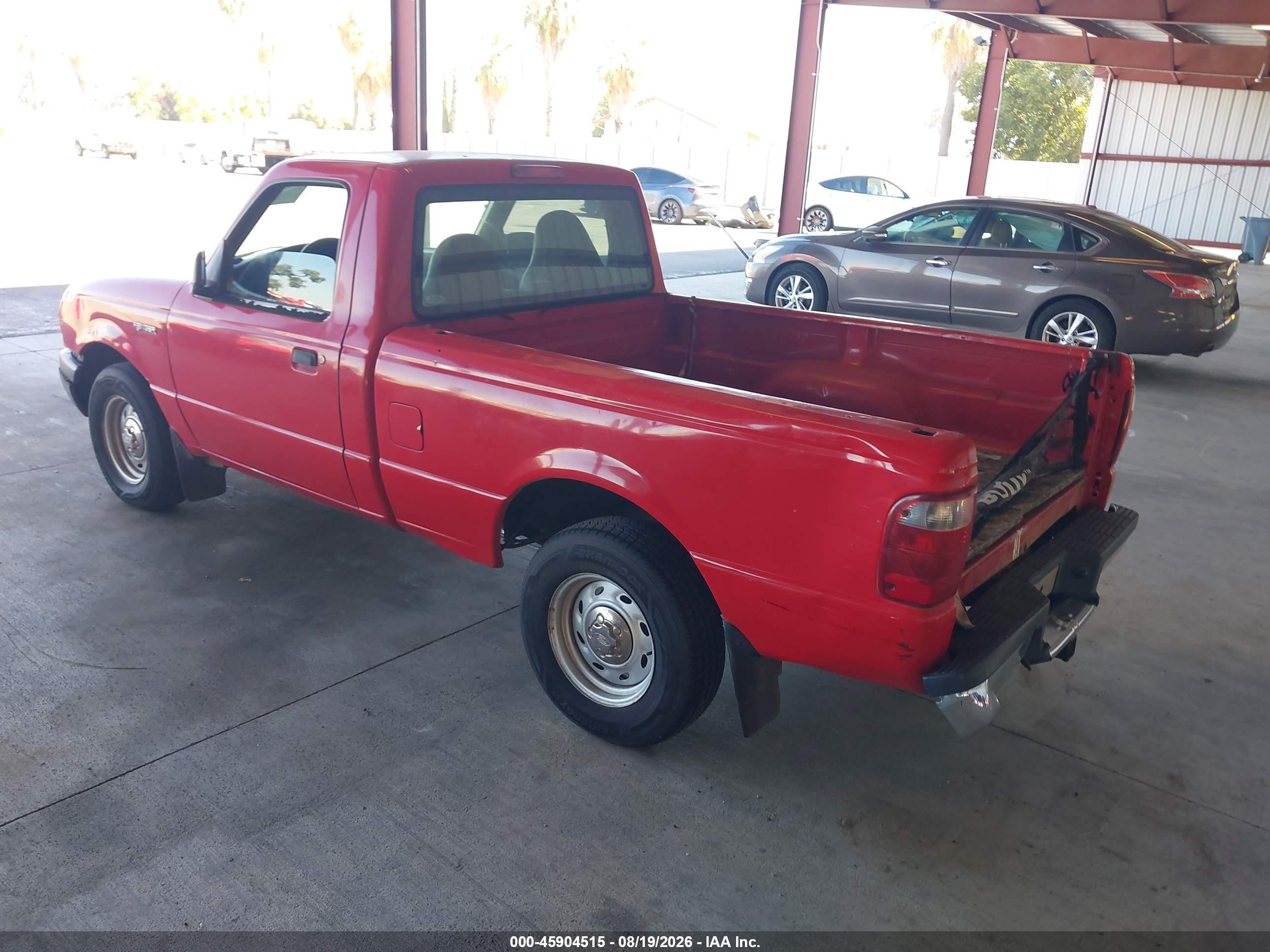 2001 Ford Ranger Edge/xl/xlt Red vin: 1FTYR10UX1PA94088