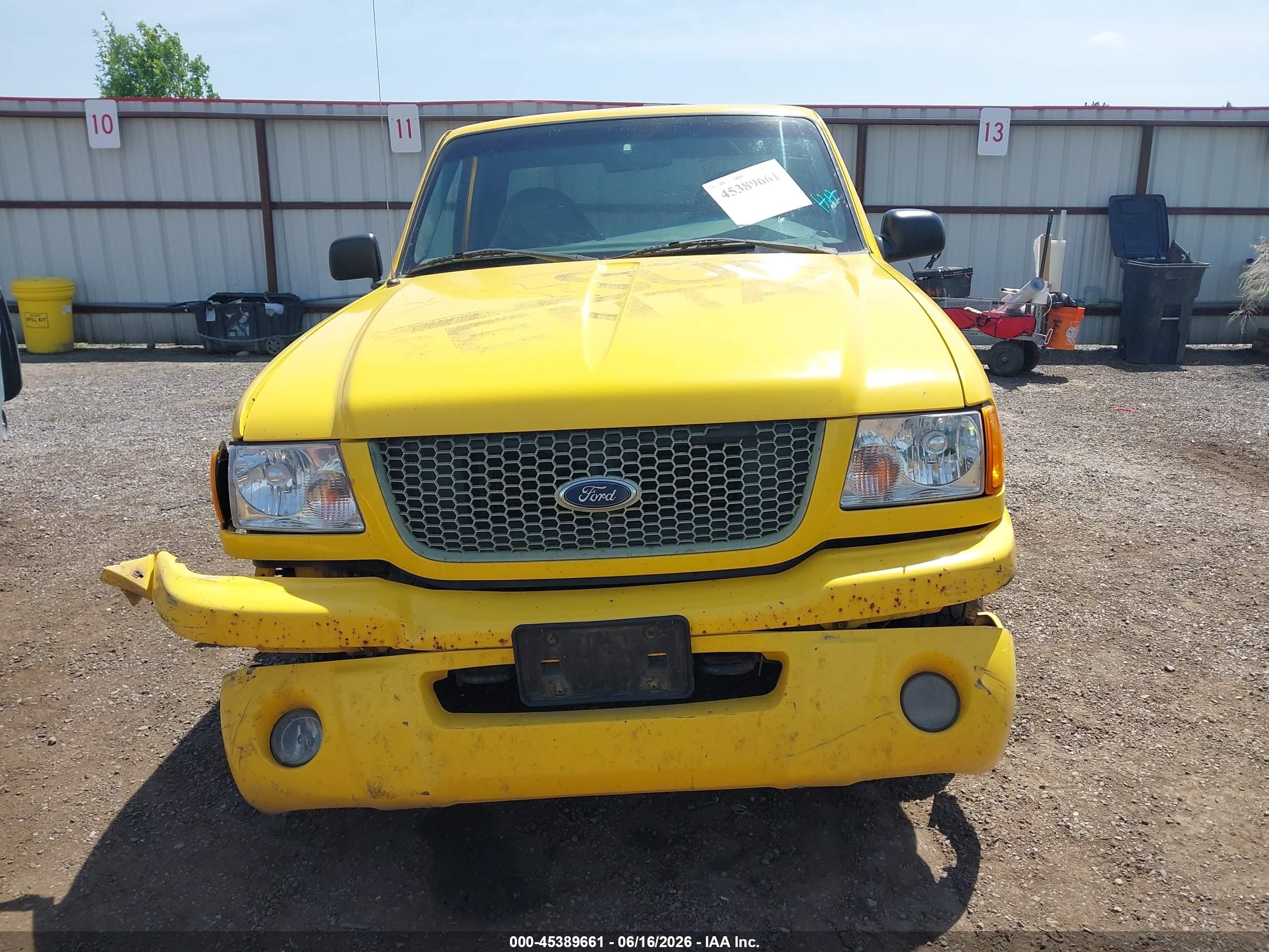 2001 Ford Ranger Edge/xl/xlt Желтый vin: 1FTYR10UX1TA52432