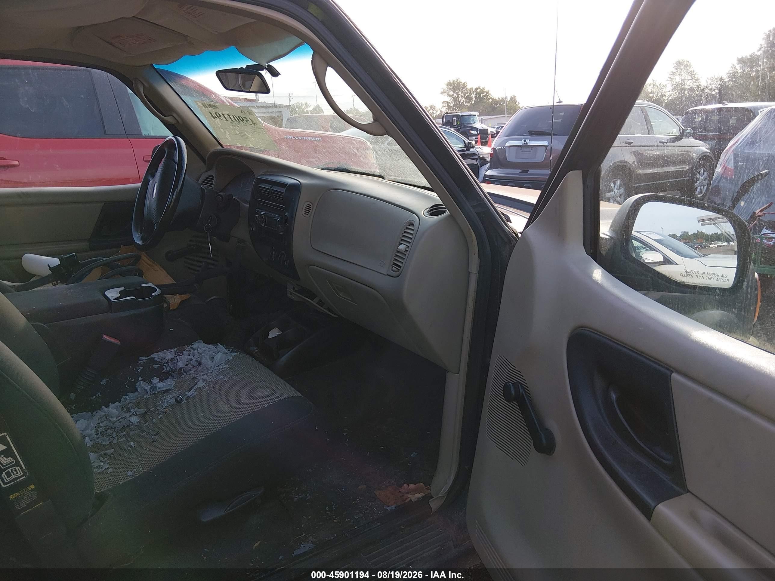 2003 Ford Ranger Edge/xl/xlt Black vin: 1FTYR10UX3PB63087
