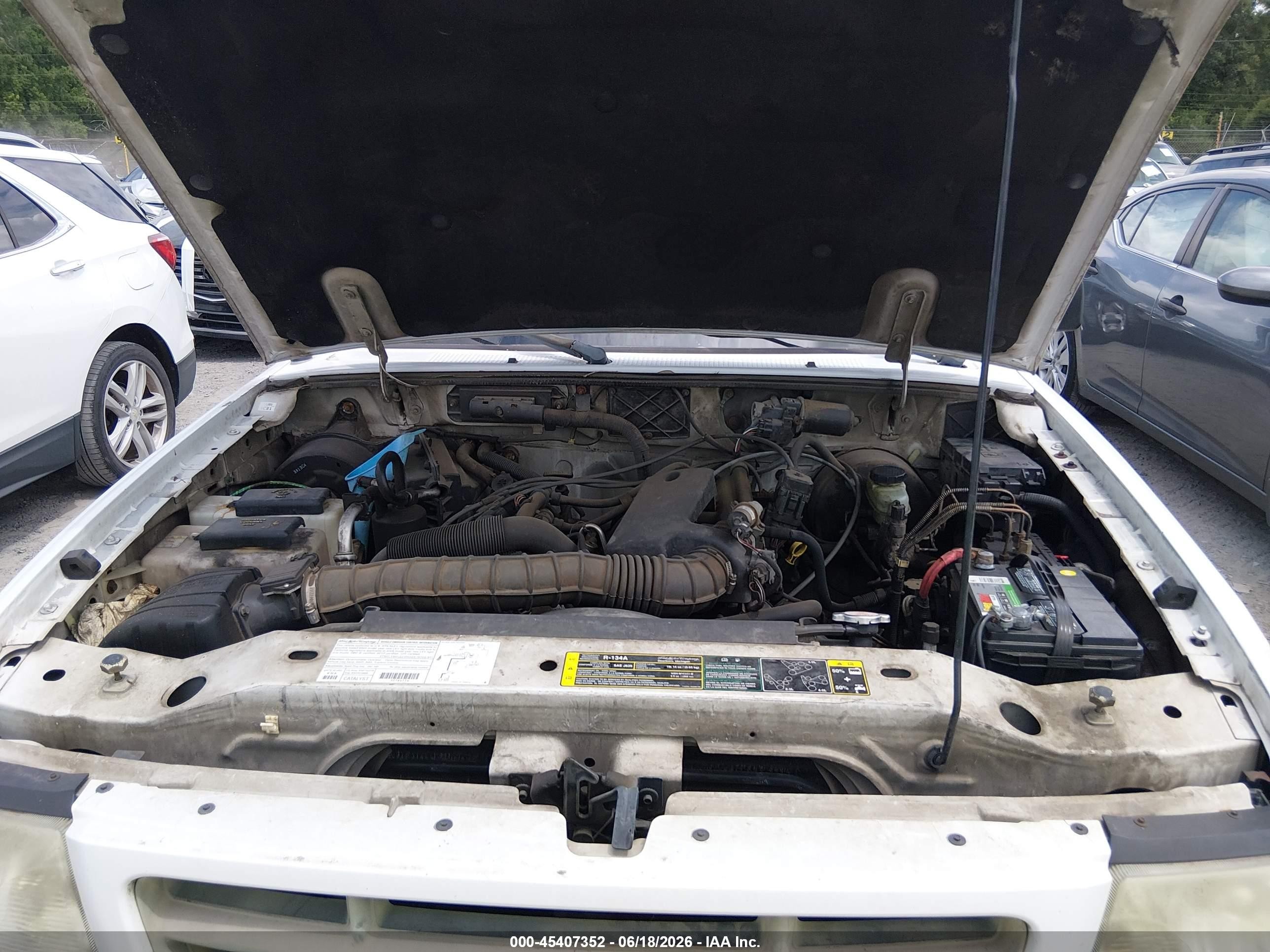 2003 Ford Ranger Edge/xl/xlt Белый vin: 1FTYR10UX3TA25587