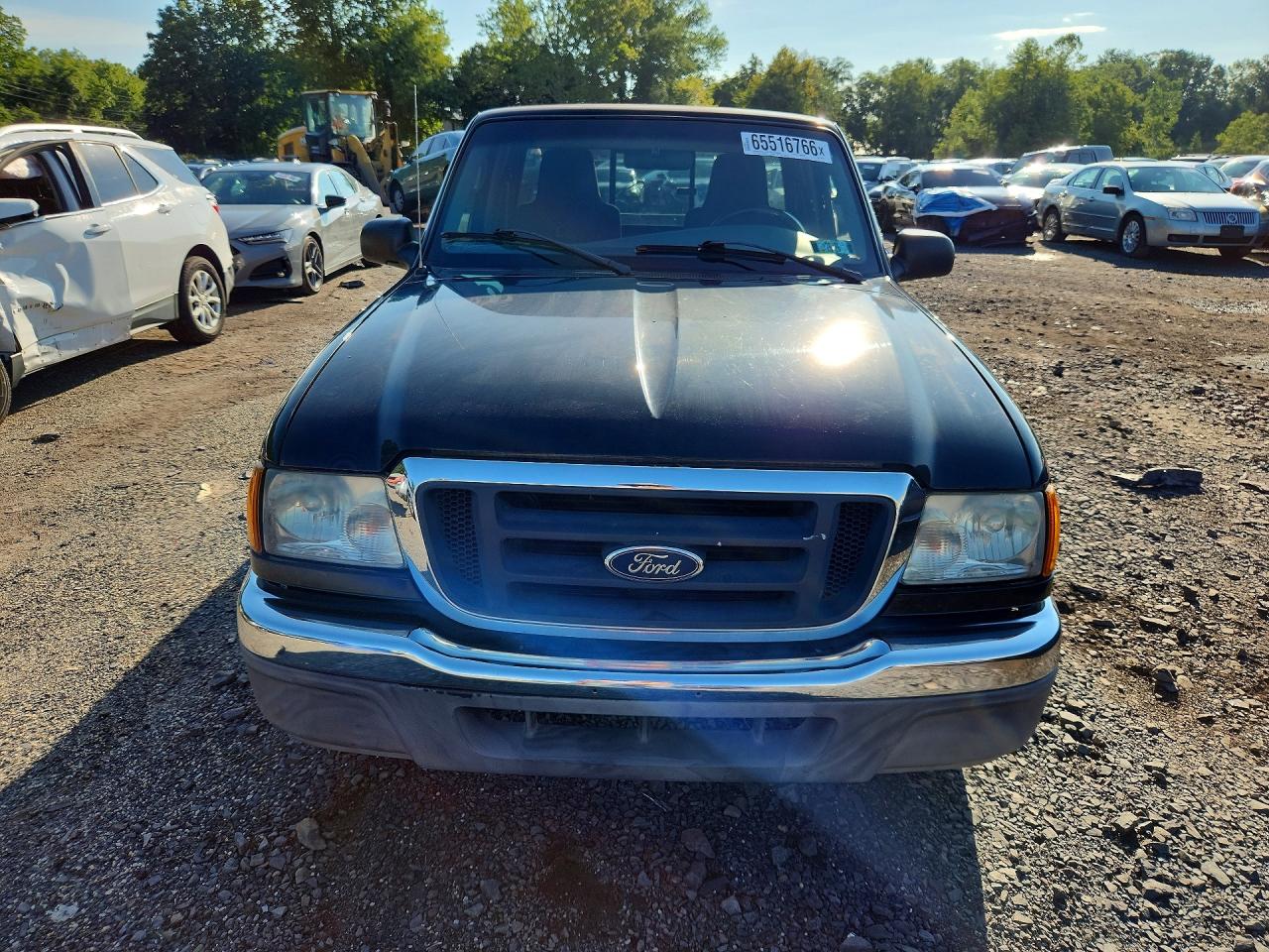 2004 Ford Ranger Black vin: 1FTYR10UX4PA15104