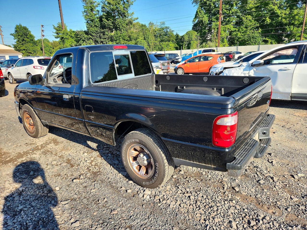 2004 Ford Ranger Black vin: 1FTYR10UX4PA15104