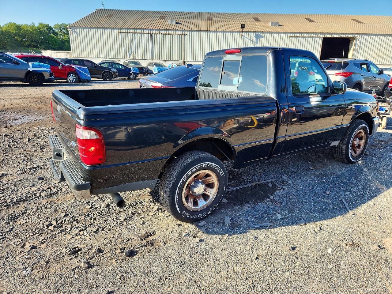 2004 Ford Ranger Black vin: 1FTYR10UX4PA15104