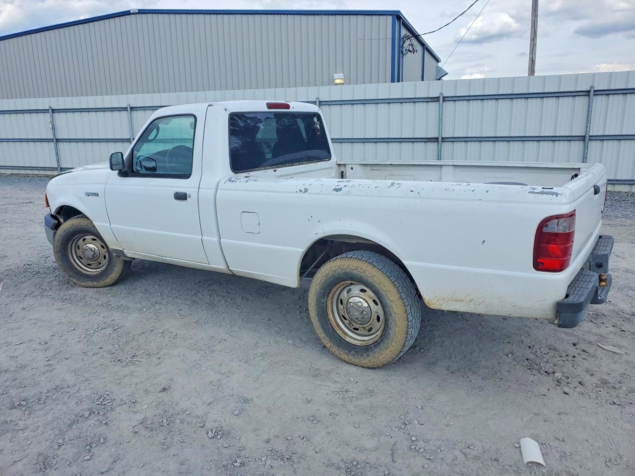 2004 Ford Ranger White vin: 1FTYR10UX4PB35145