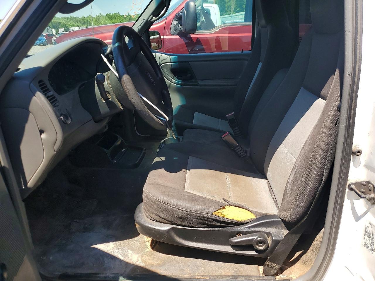 2004 Ford Ranger White vin: 1FTYR10UX4PB35145