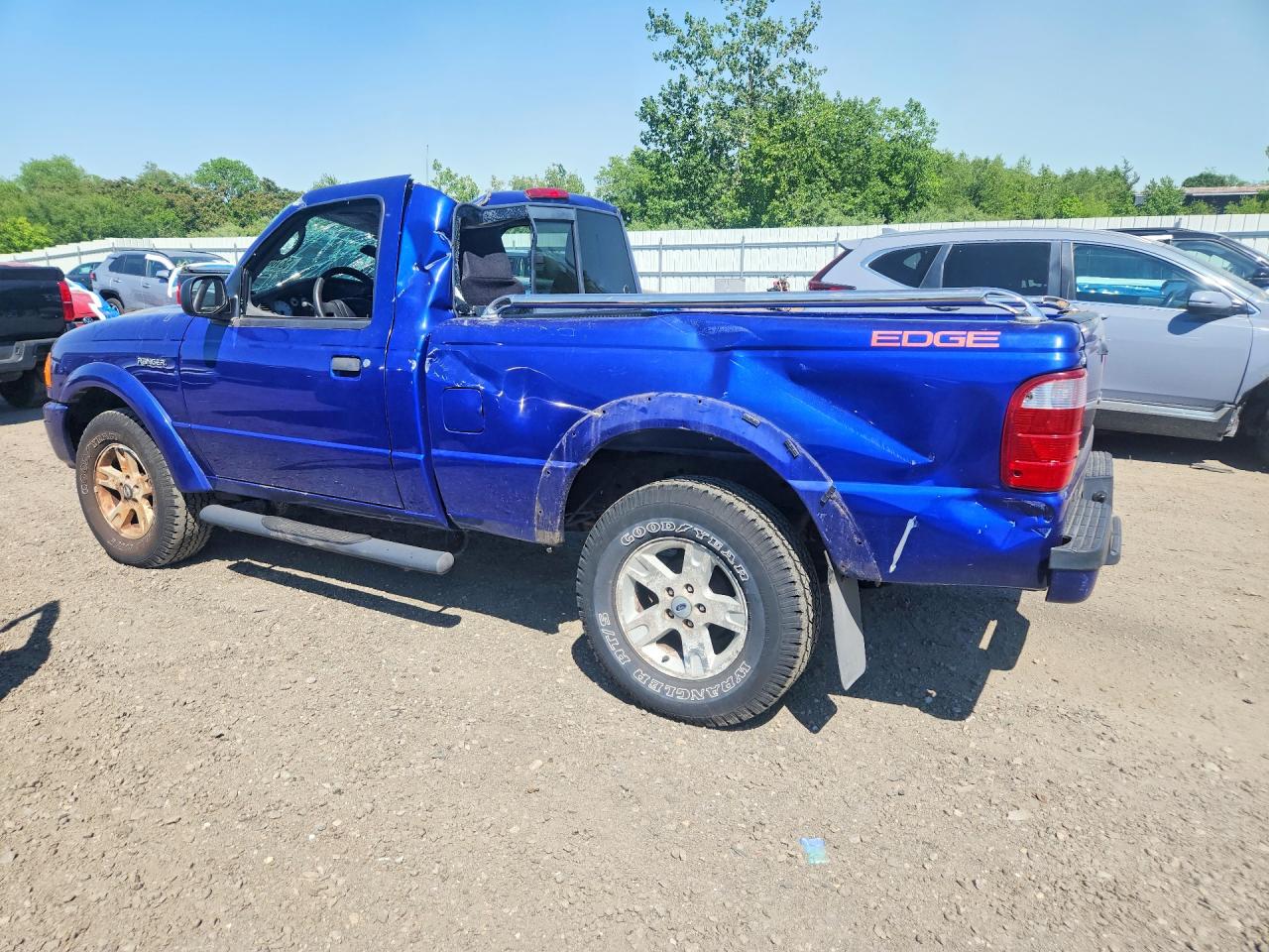 2005 Ford Ranger Blue vin: 1FTYR10UX5PA75143