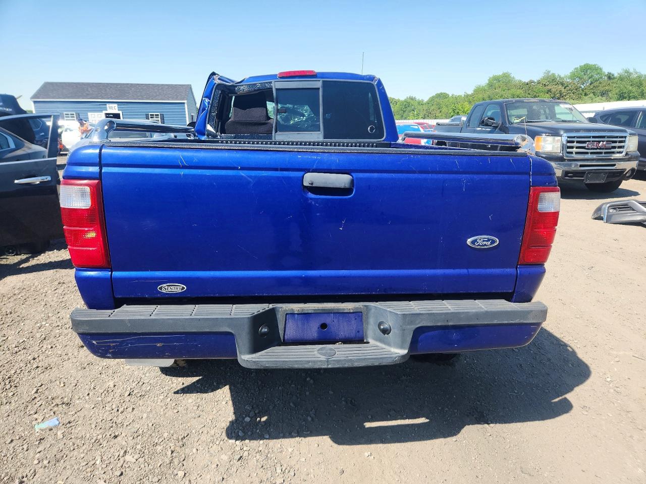 2005 Ford Ranger Blue vin: 1FTYR10UX5PA75143