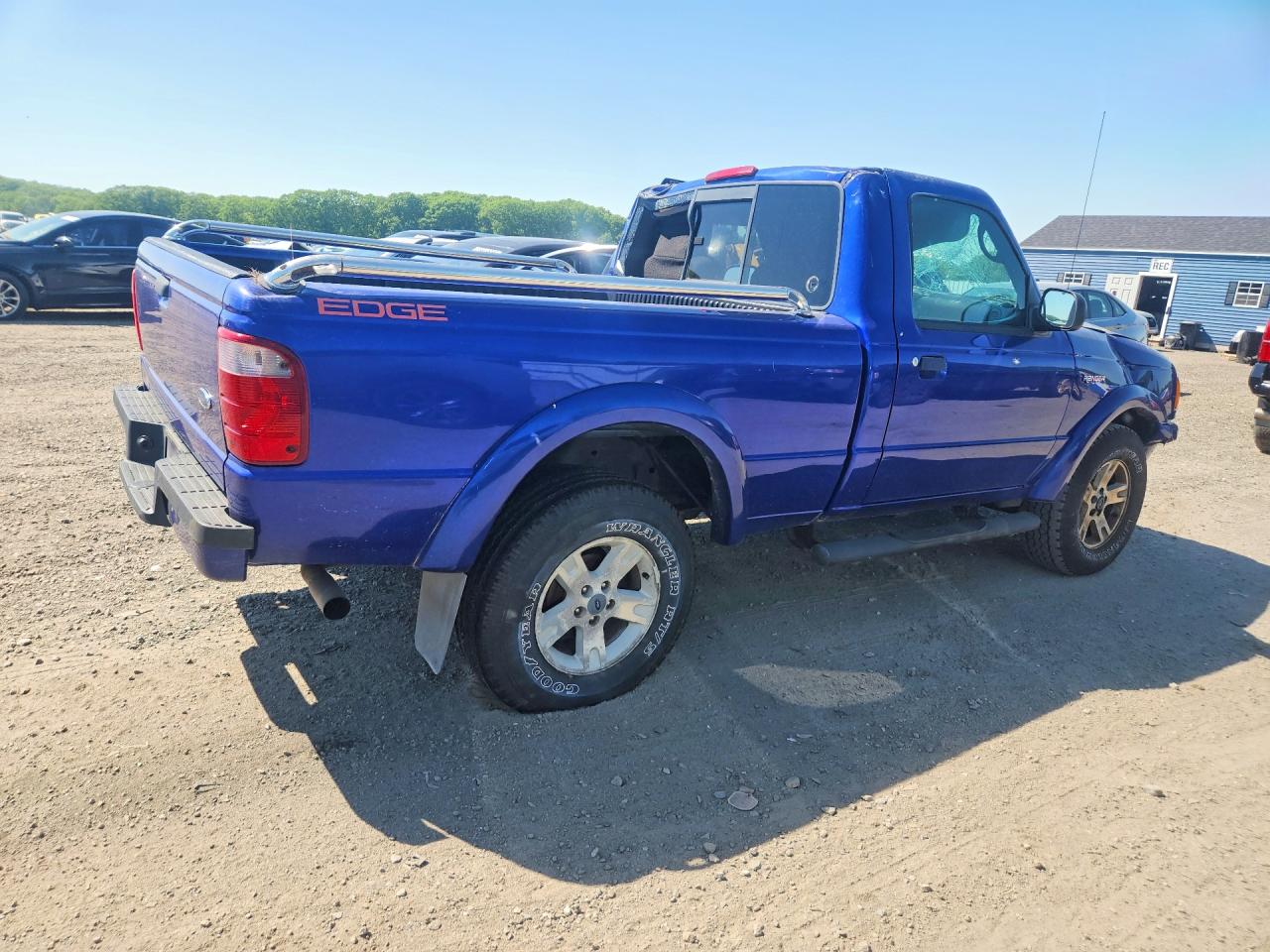 2005 Ford Ranger Blue vin: 1FTYR10UX5PA75143