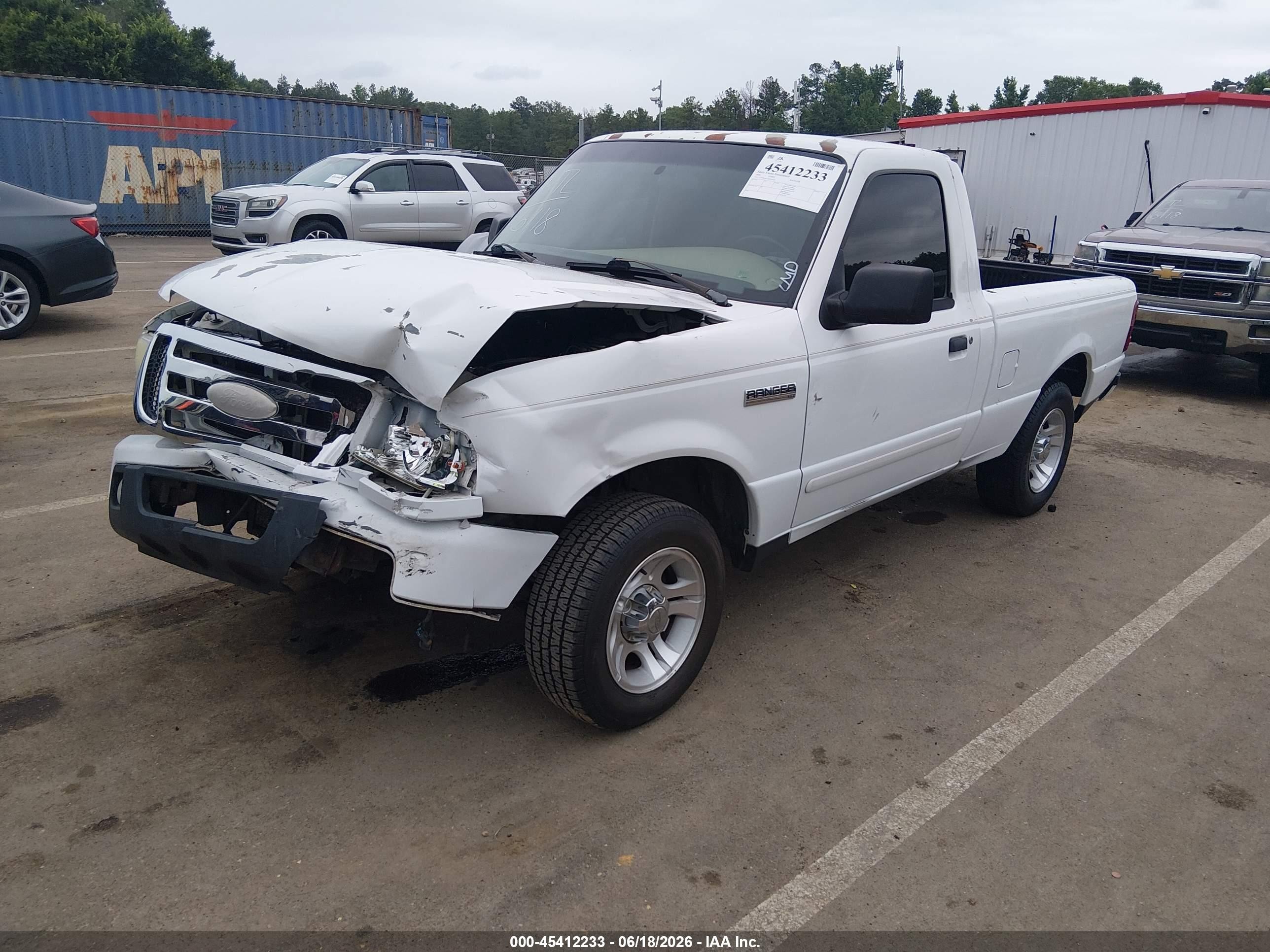 2006 Ford Ranger Sport/stx/xl/xlt White vin: 1FTYR10UX6PA47585