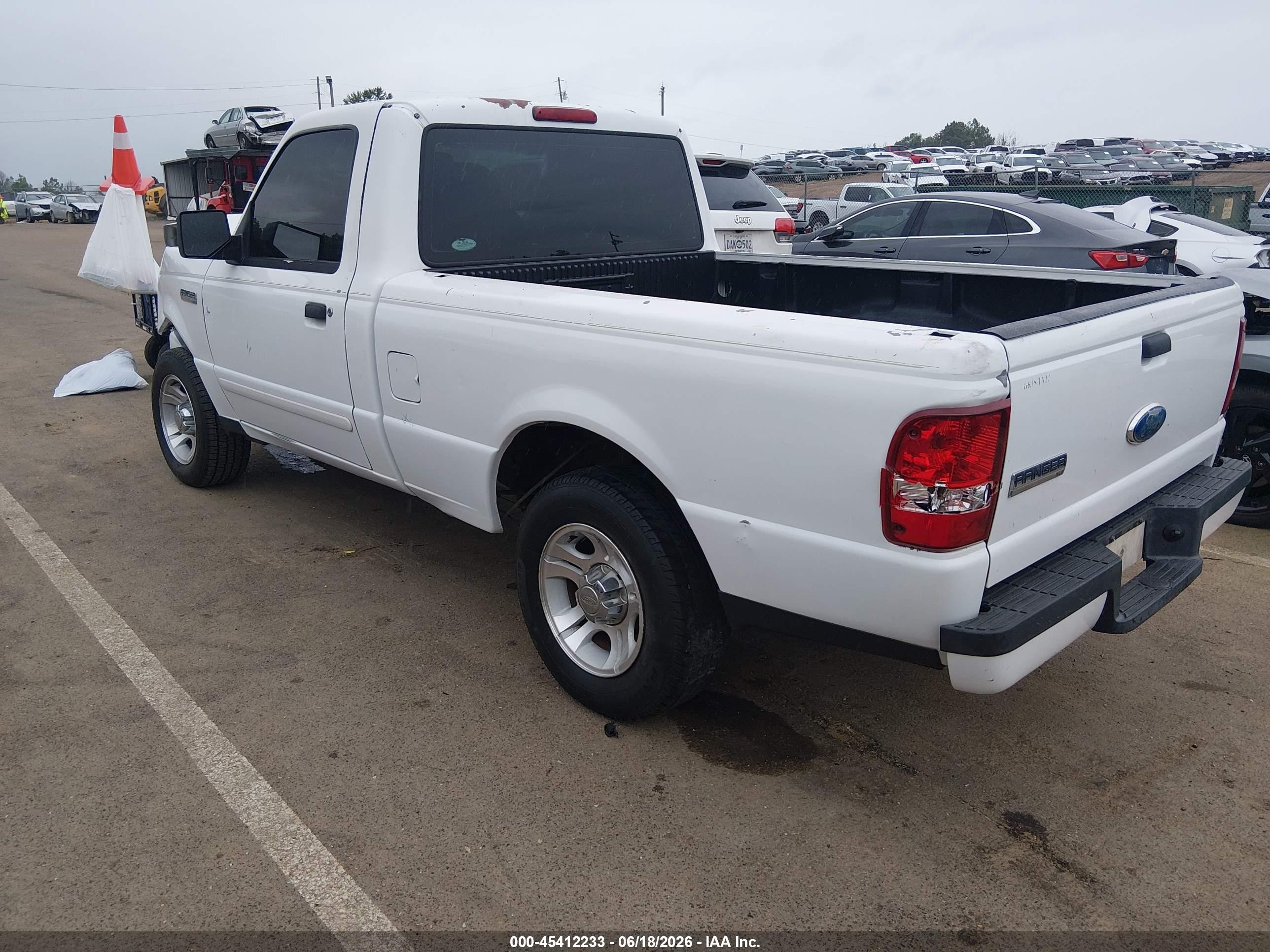 2006 Ford Ranger Sport/stx/xl/xlt White vin: 1FTYR10UX6PA47585