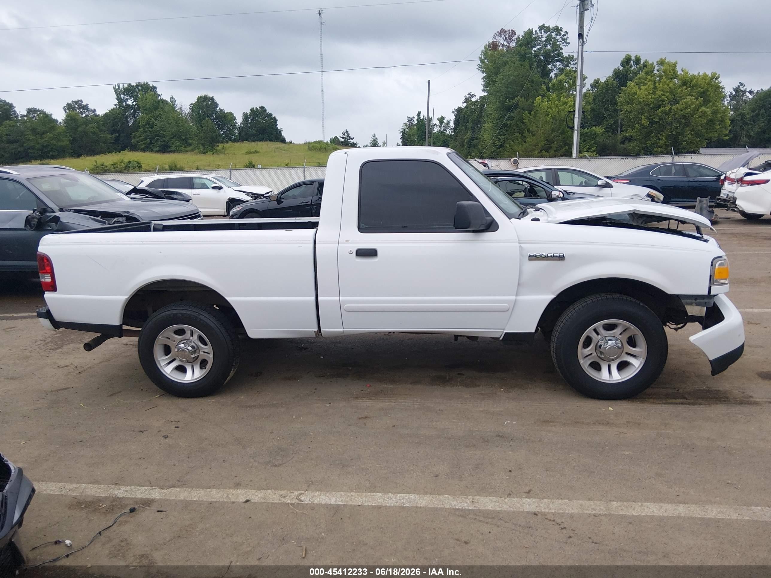 2006 Ford Ranger Sport/stx/xl/xlt White vin: 1FTYR10UX6PA47585