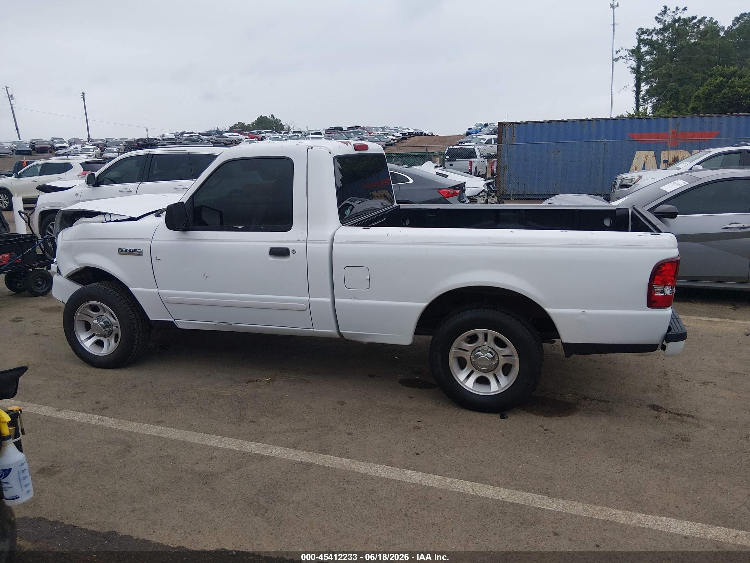 2006 Ford Ranger Sport/stx/xl/xlt White vin: 1FTYR10UX6PA47585