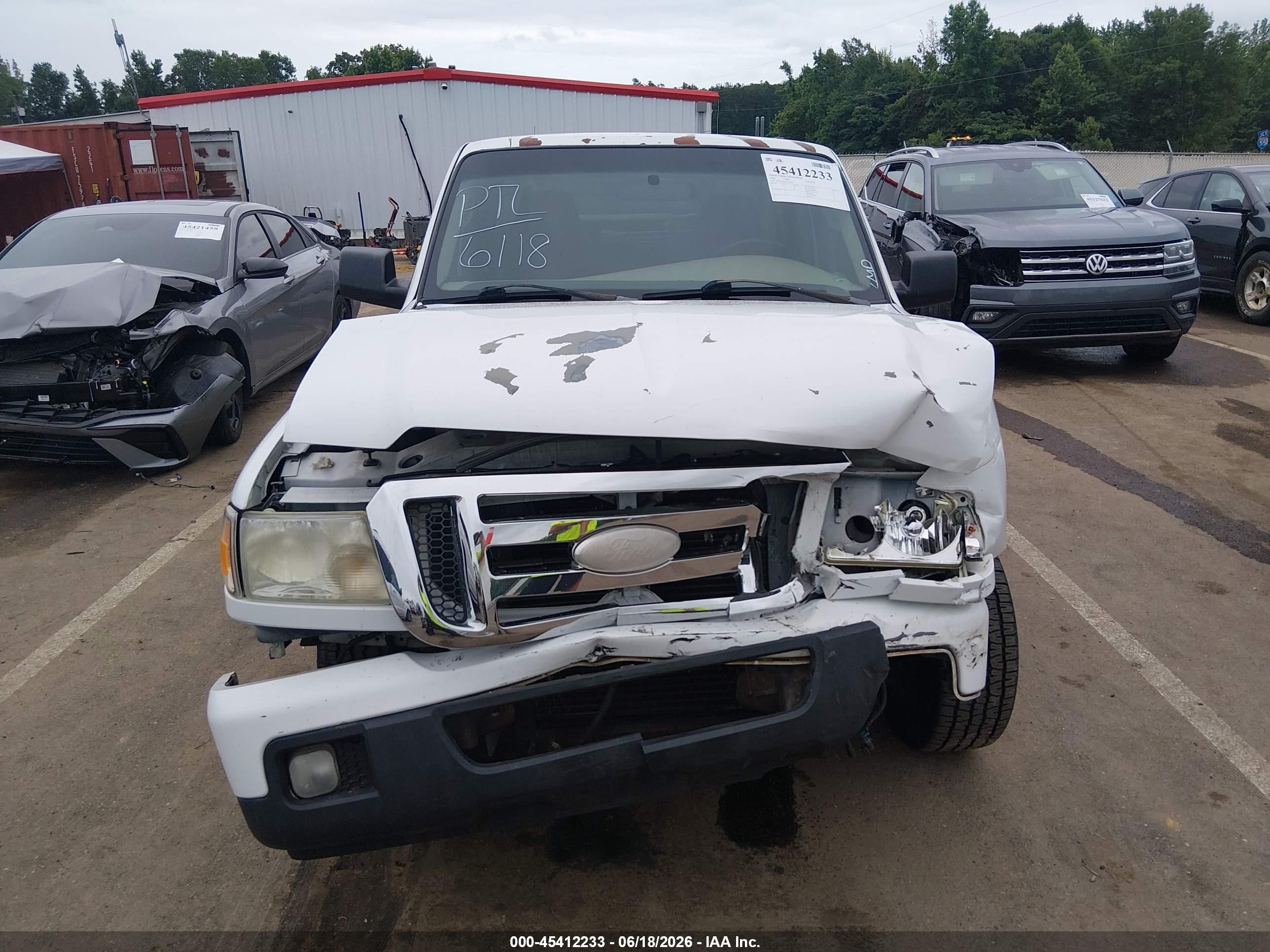 2006 Ford Ranger Sport/stx/xl/xlt White vin: 1FTYR10UX6PA47585