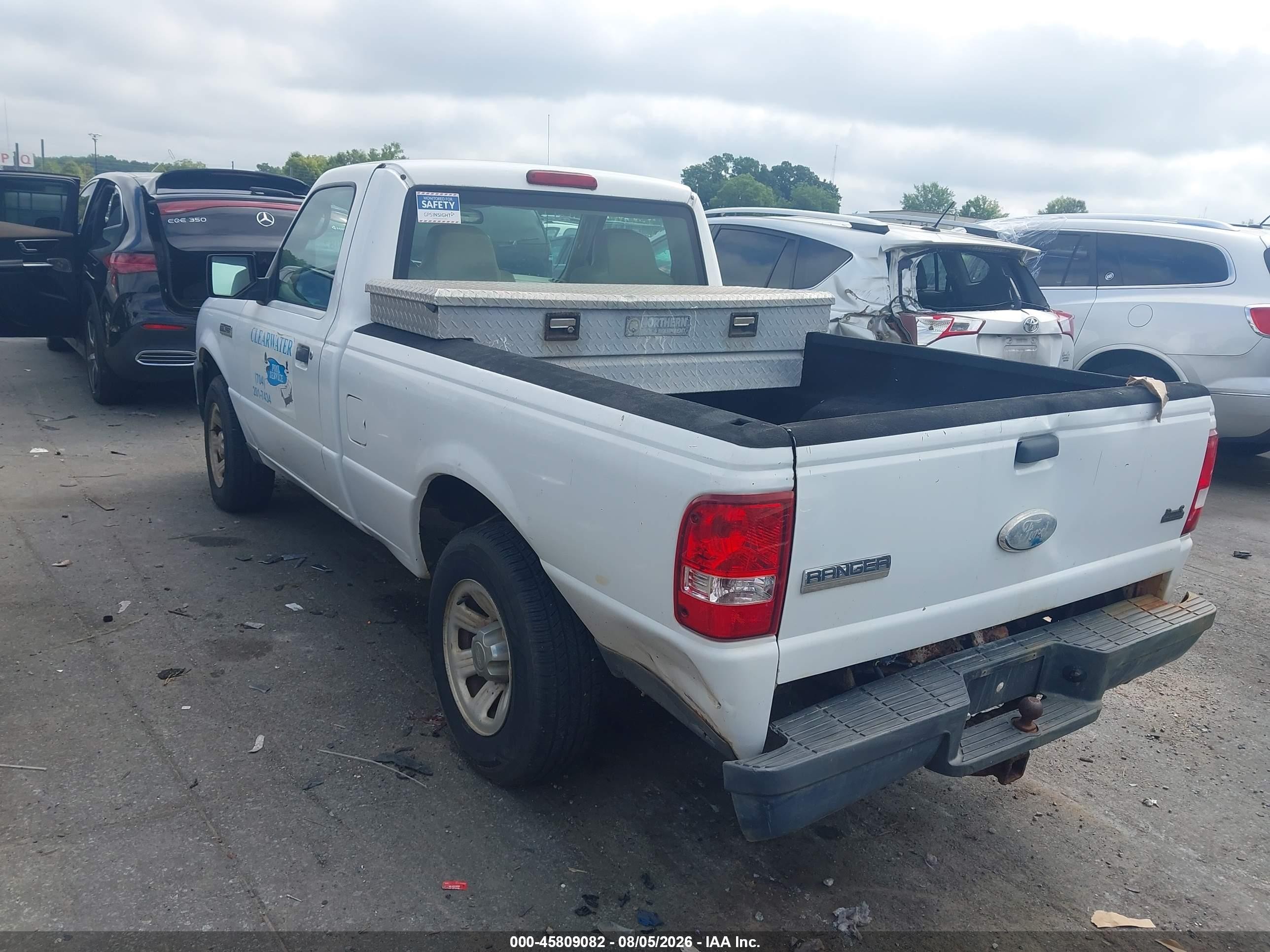 2008 Ford Ranger Sport/xl/xlt White vin: 1FTYR10UX8PA39523