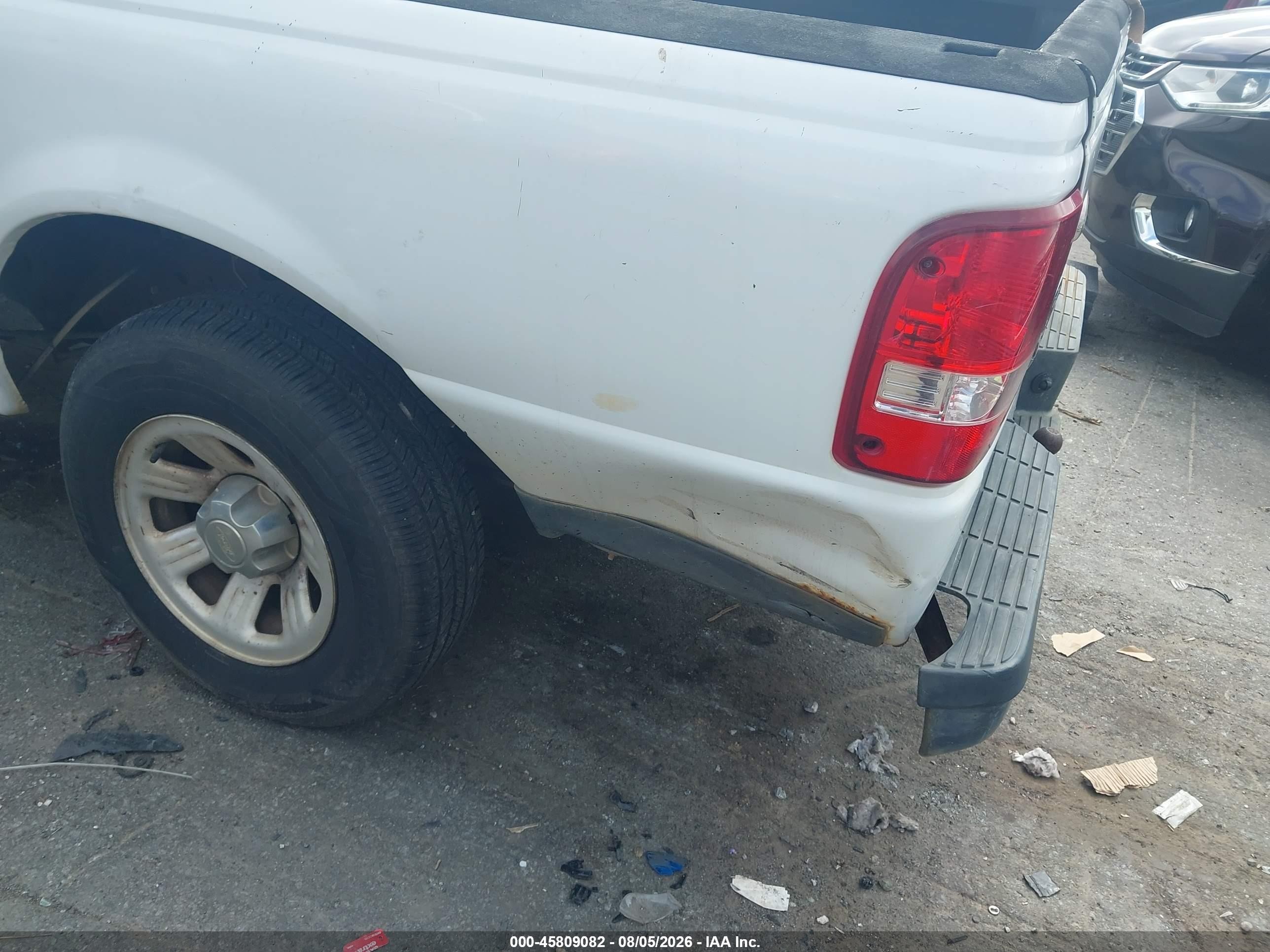 2008 Ford Ranger Sport/xl/xlt White vin: 1FTYR10UX8PA39523