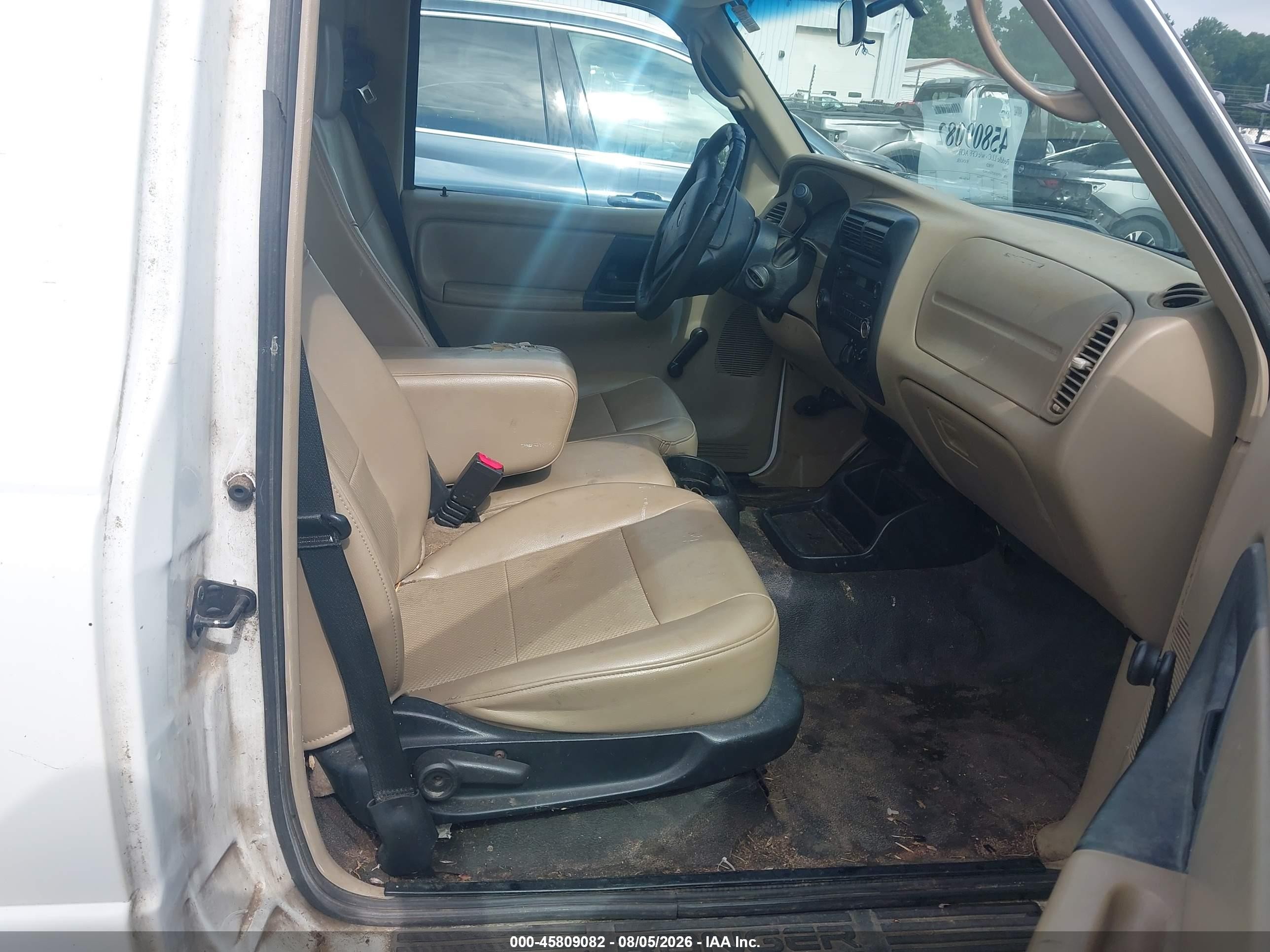 2008 Ford Ranger Sport/xl/xlt White vin: 1FTYR10UX8PA39523