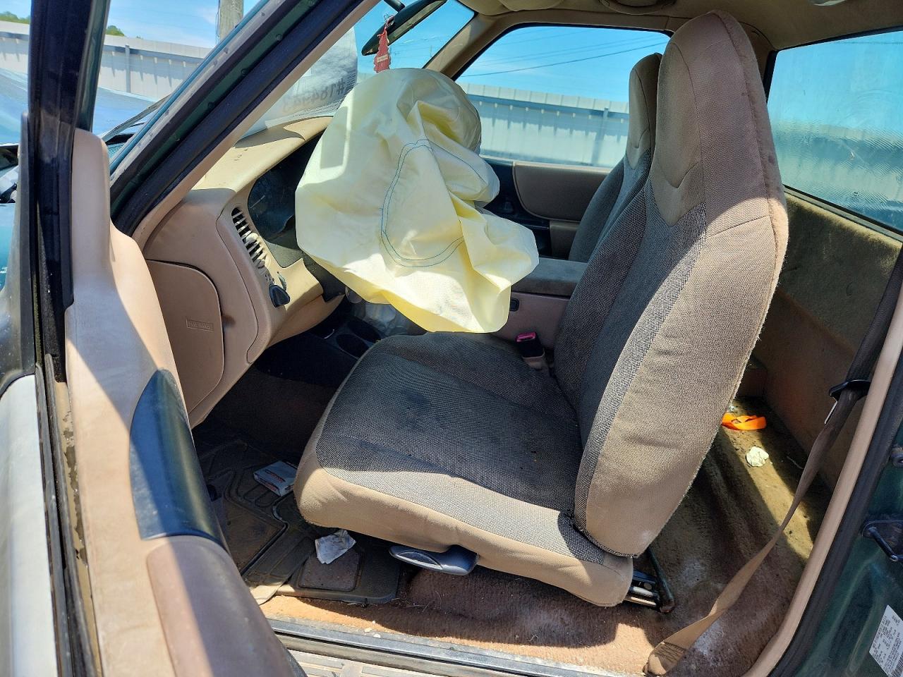 2000 Ford Ranger Green vin: 1FTYR10V1YPB82353