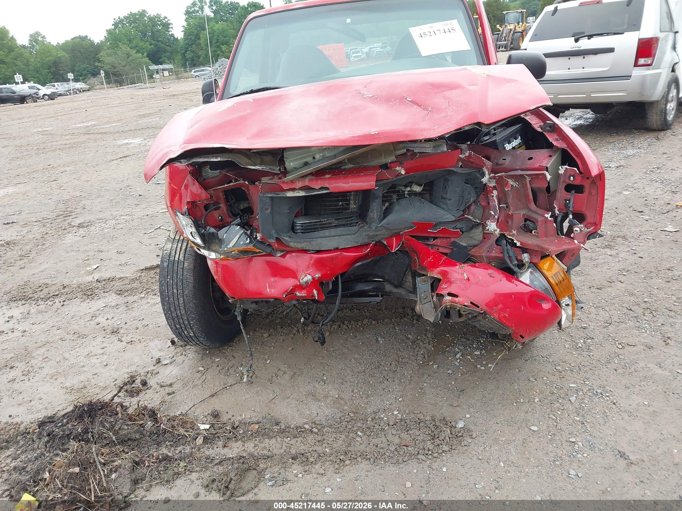 1999 Ford Ranger Xl/xlt Red vin: 1FTYR10V2XPA68697