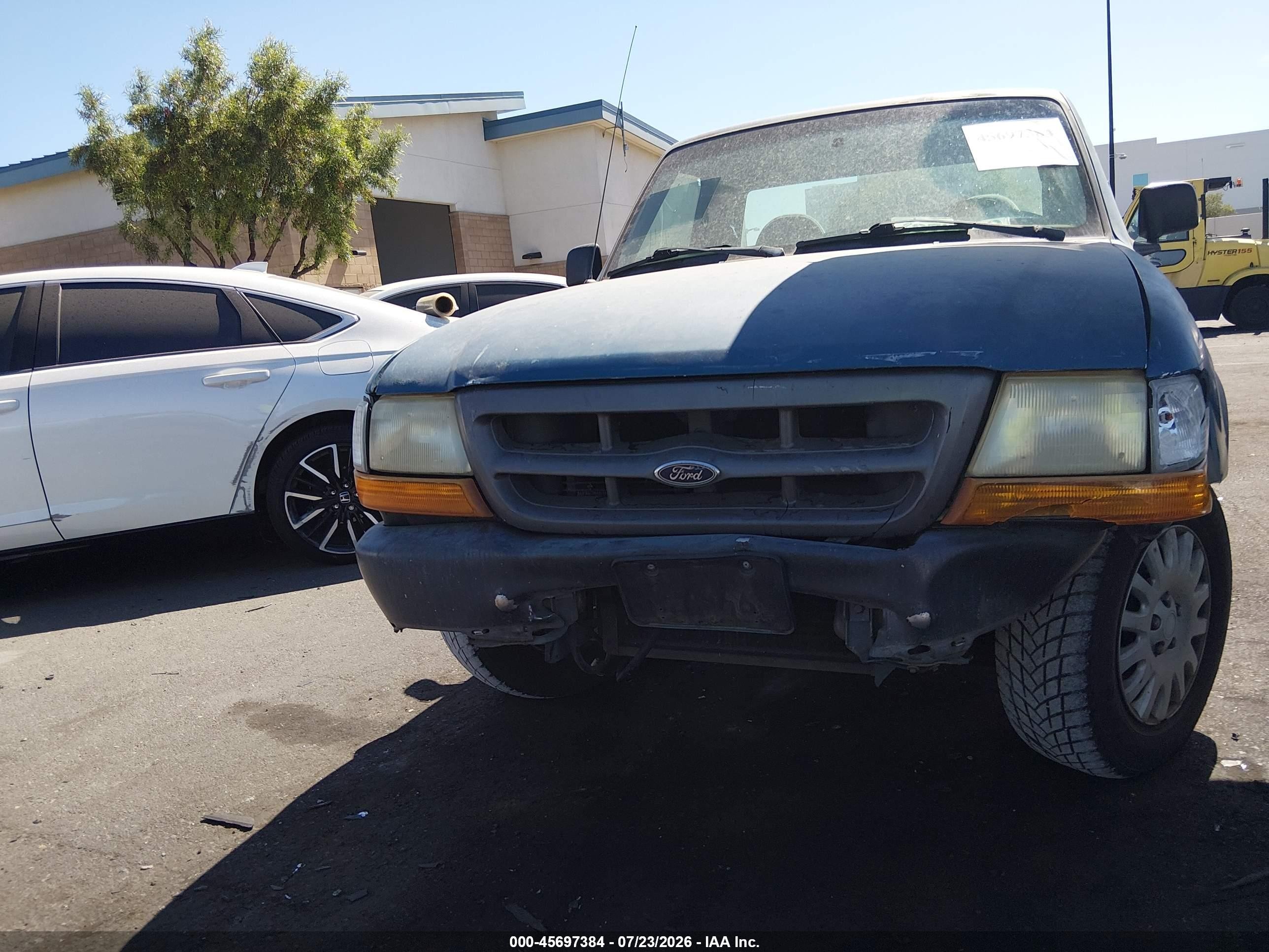 2000 Ford Ranger Xl/xlt Blue vin: 1FTYR10V4YPA01679