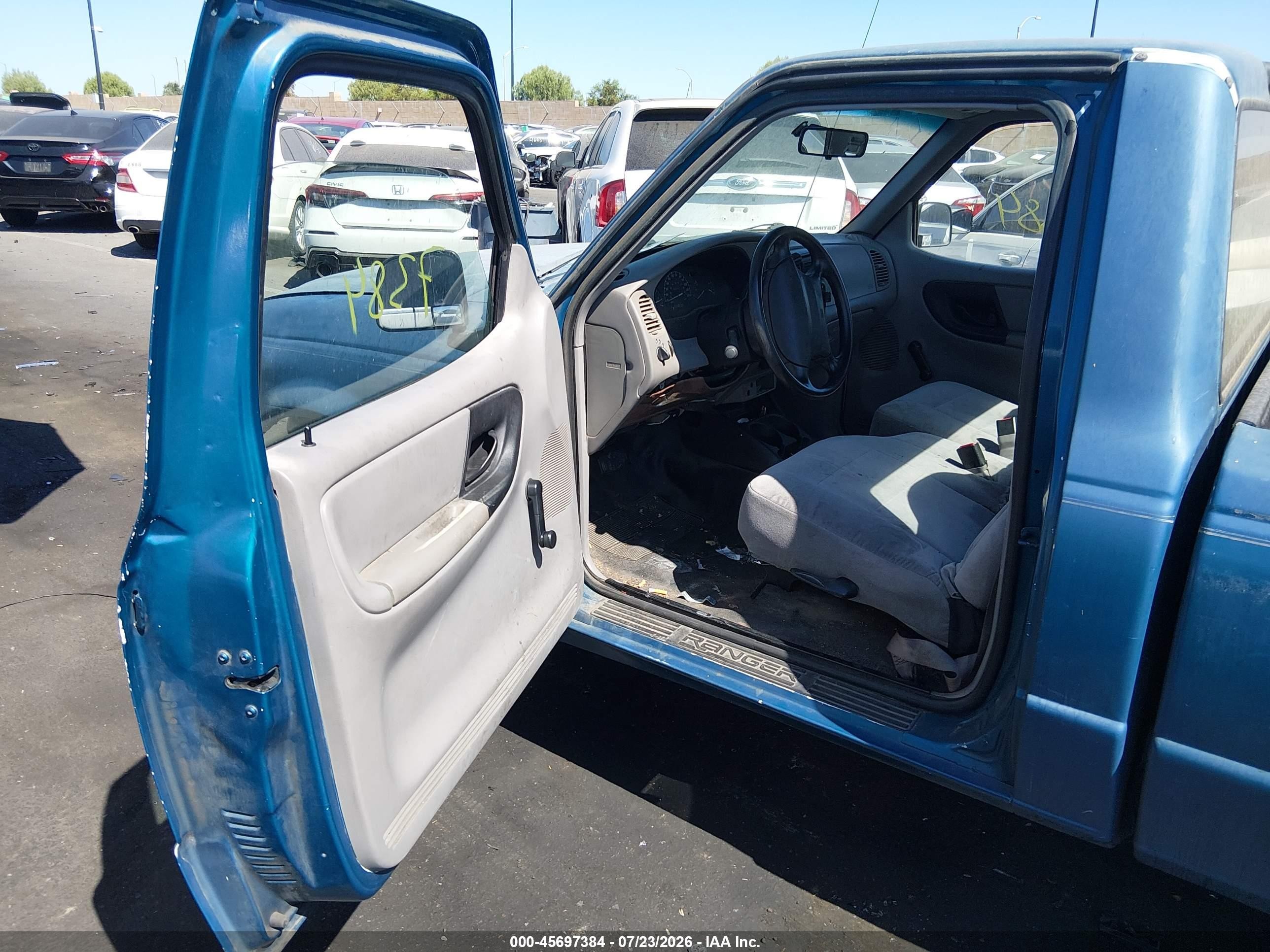 2000 Ford Ranger Xl/xlt Blue vin: 1FTYR10V4YPA01679