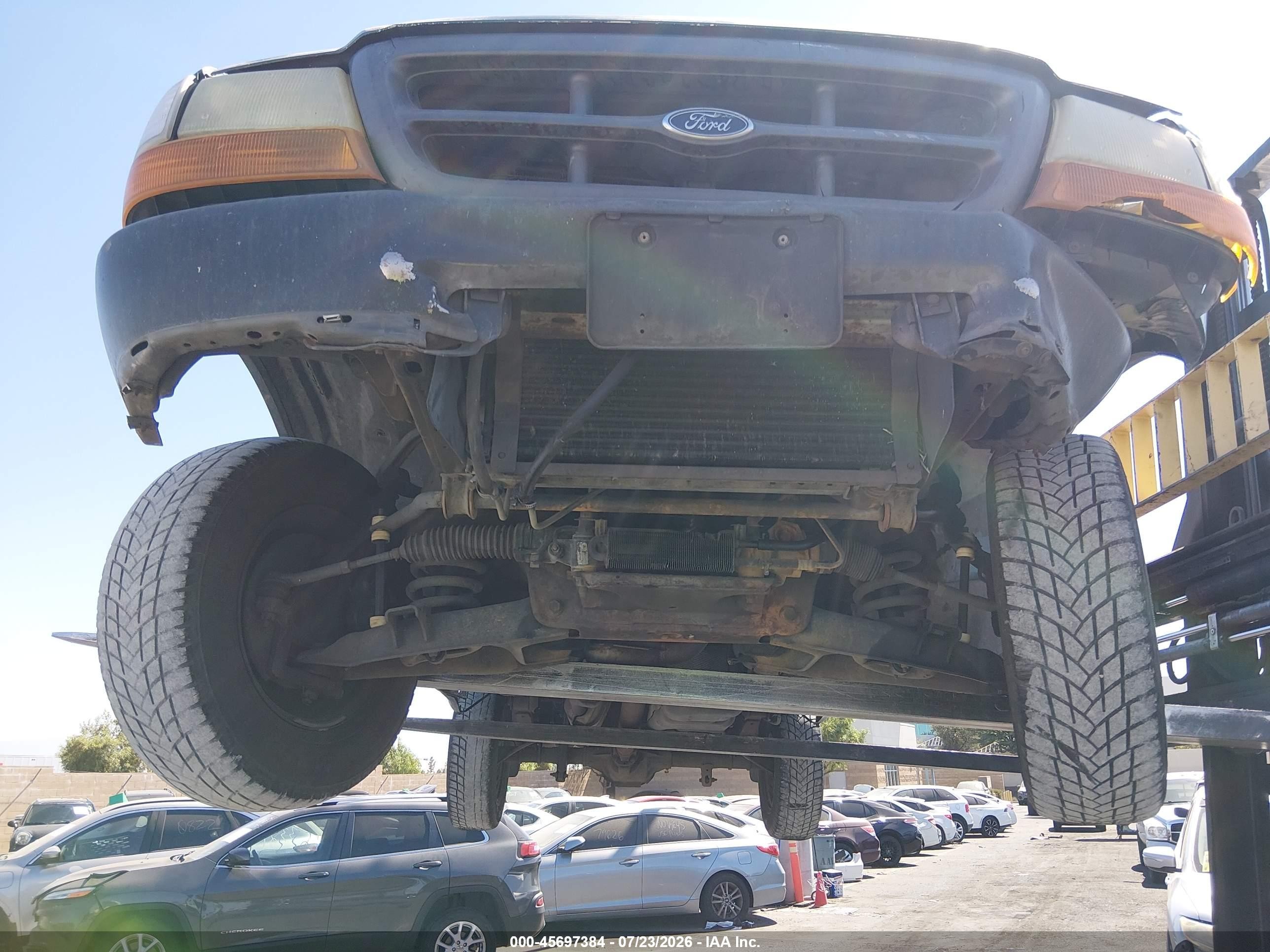 2000 Ford Ranger Xl/xlt Blue vin: 1FTYR10V4YPA01679