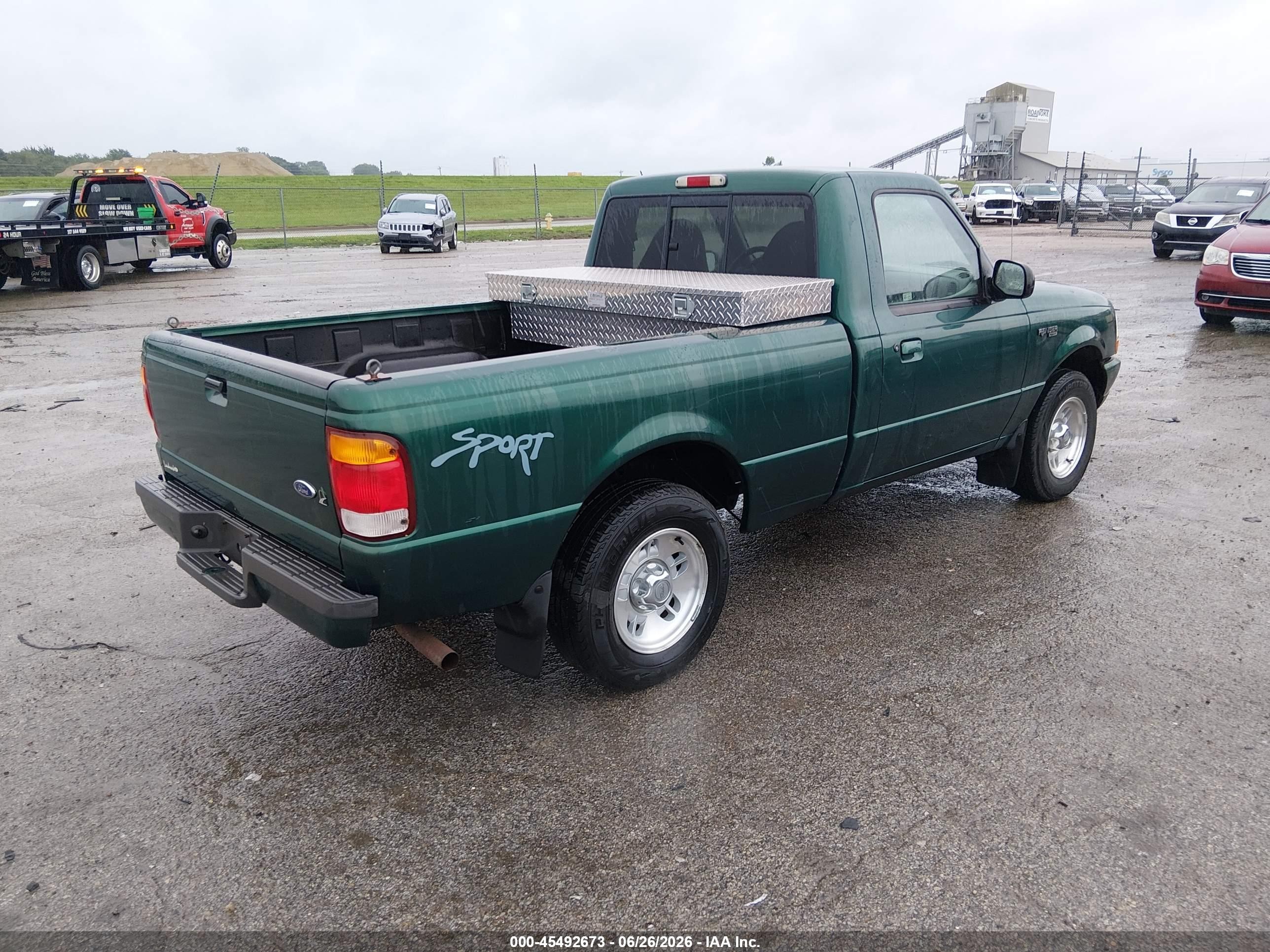 1999 Ford Ranger Xl/xlt Gray vin: 1FTYR10V5XPA81119