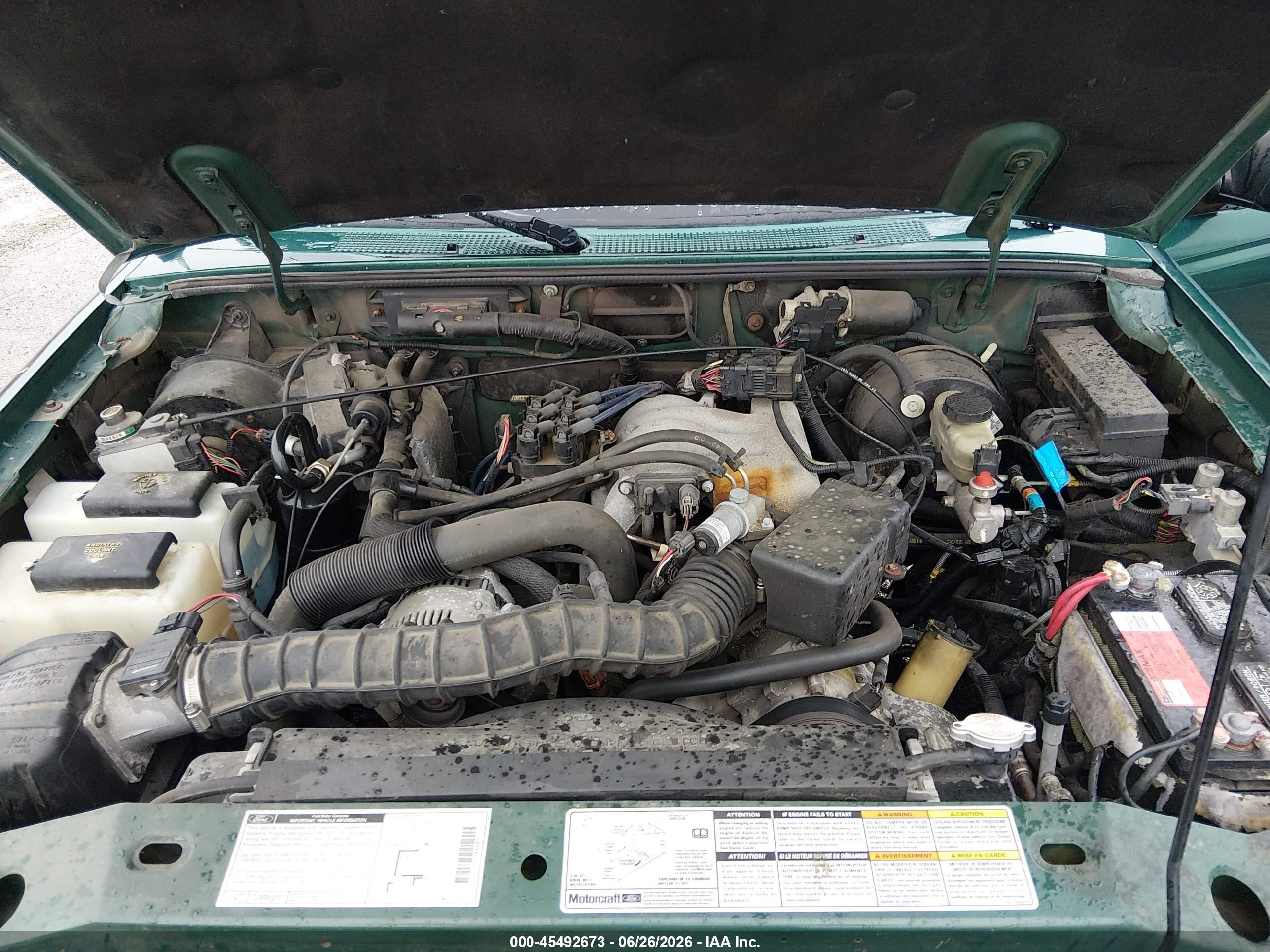 1999 Ford Ranger Xl/xlt Gray vin: 1FTYR10V5XPA81119