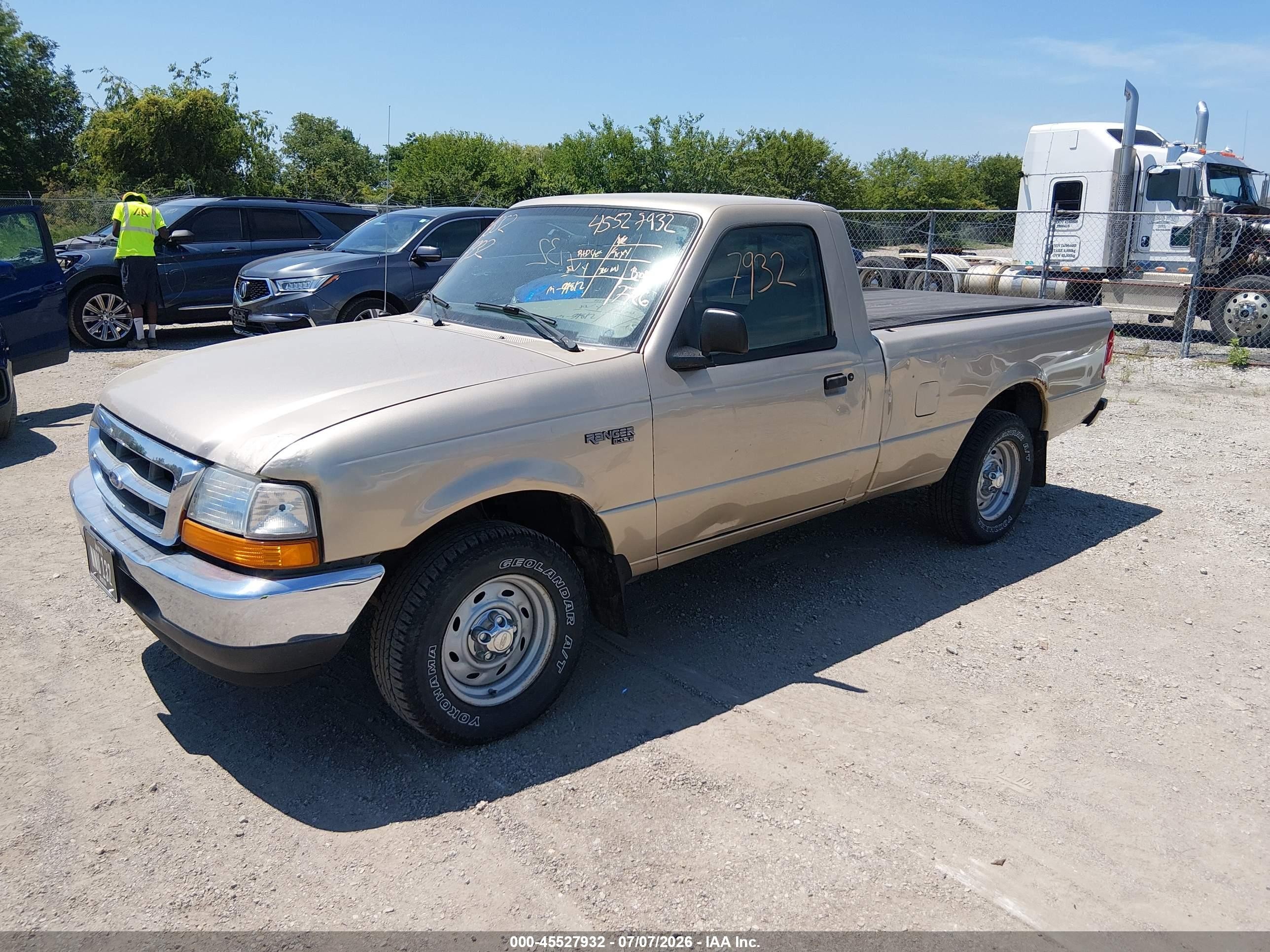 2000 Ford Ranger Xl/xlt Gold vin: 1FTYR10V5YPB43734