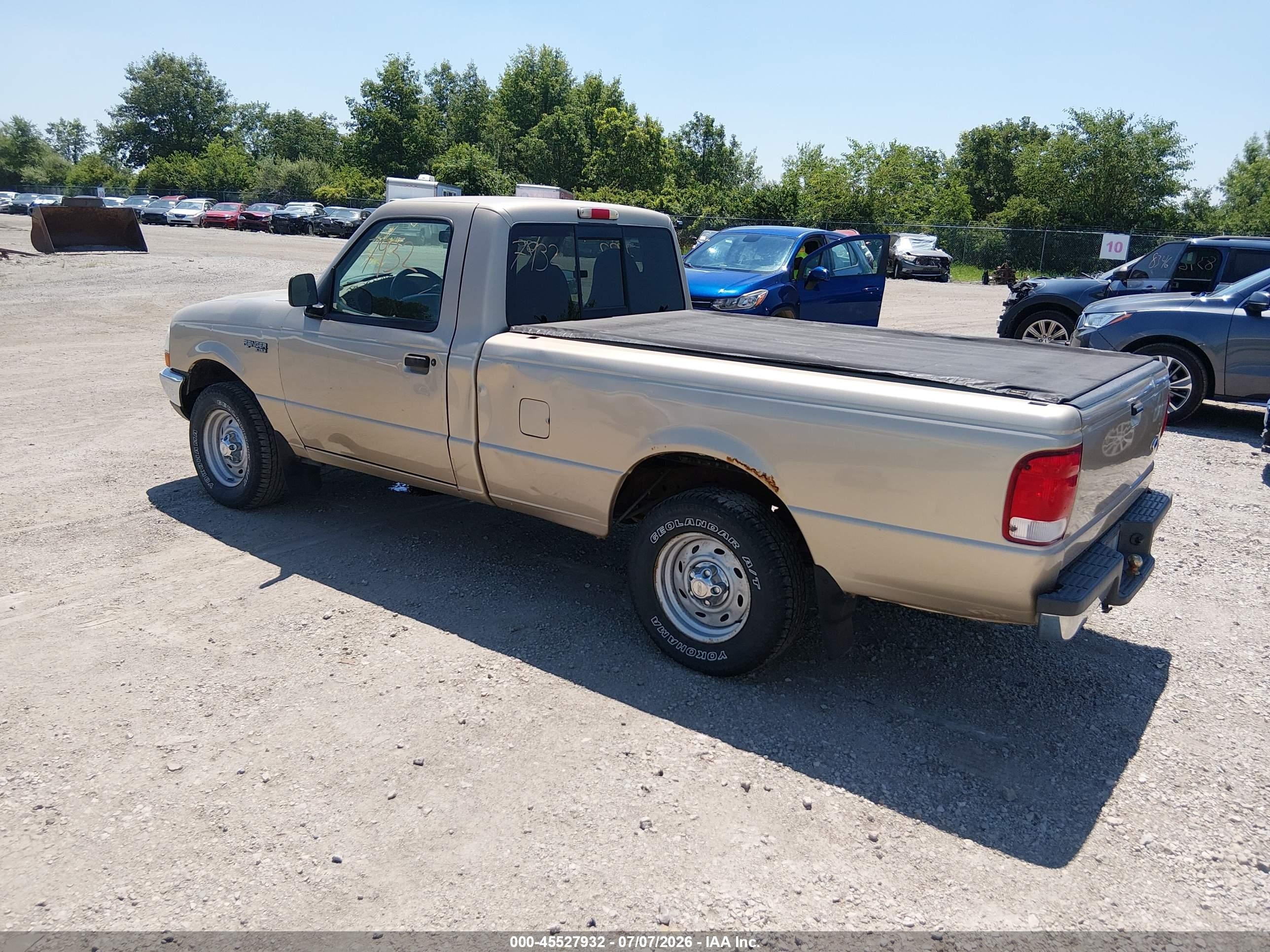 2000 Ford Ranger Xl/xlt Gold vin: 1FTYR10V5YPB43734