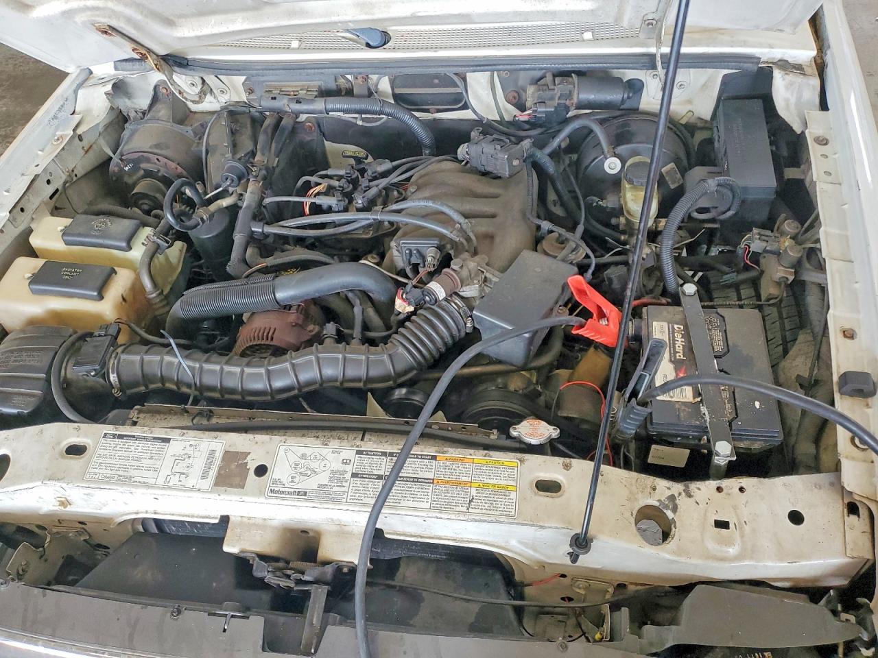 1999 Ford Ranger White vin: 1FTYR10V6XUB51387