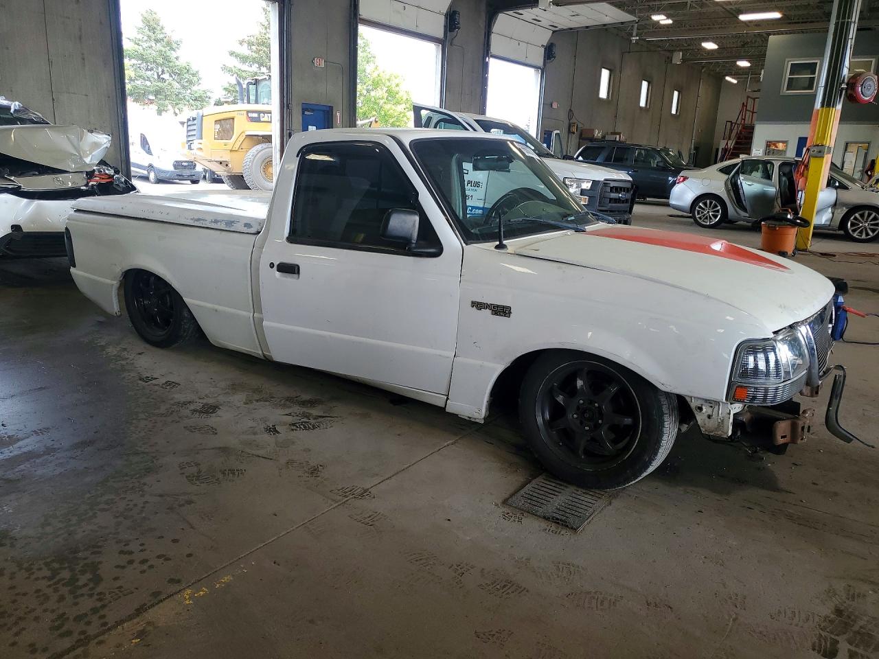 1999 Ford Ranger White vin: 1FTYR10V6XUB51387