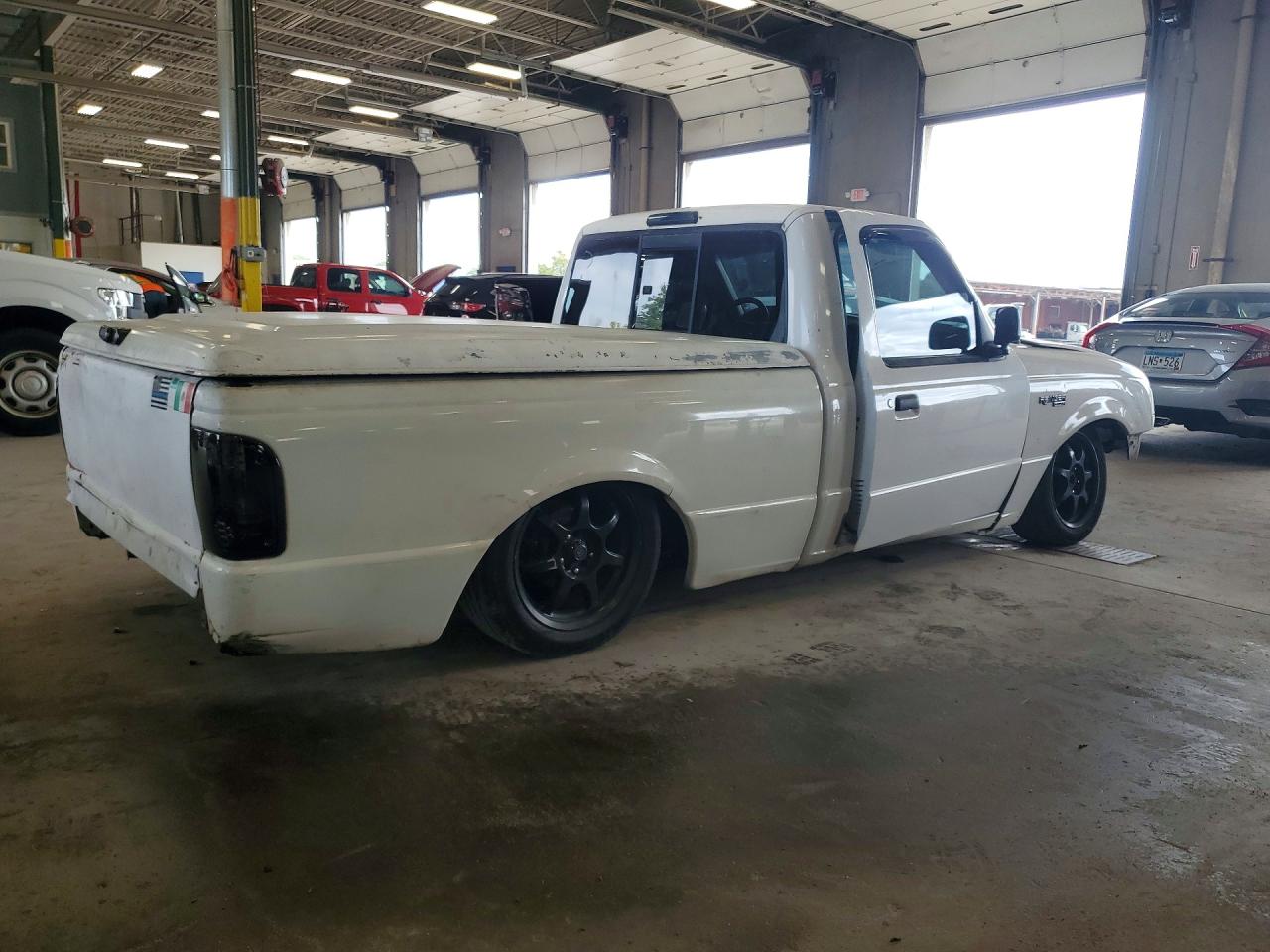 1999 Ford Ranger White vin: 1FTYR10V6XUB51387