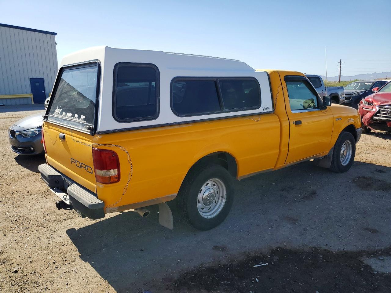 2000 Ford Ranger Yellow vin: 1FTYR10V6YPA38586