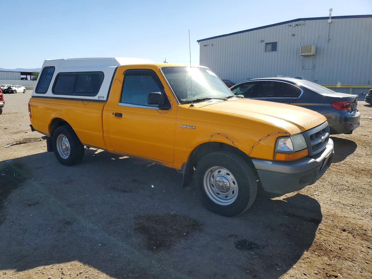 2000 Ford Ranger Yellow vin: 1FTYR10V6YPA38586