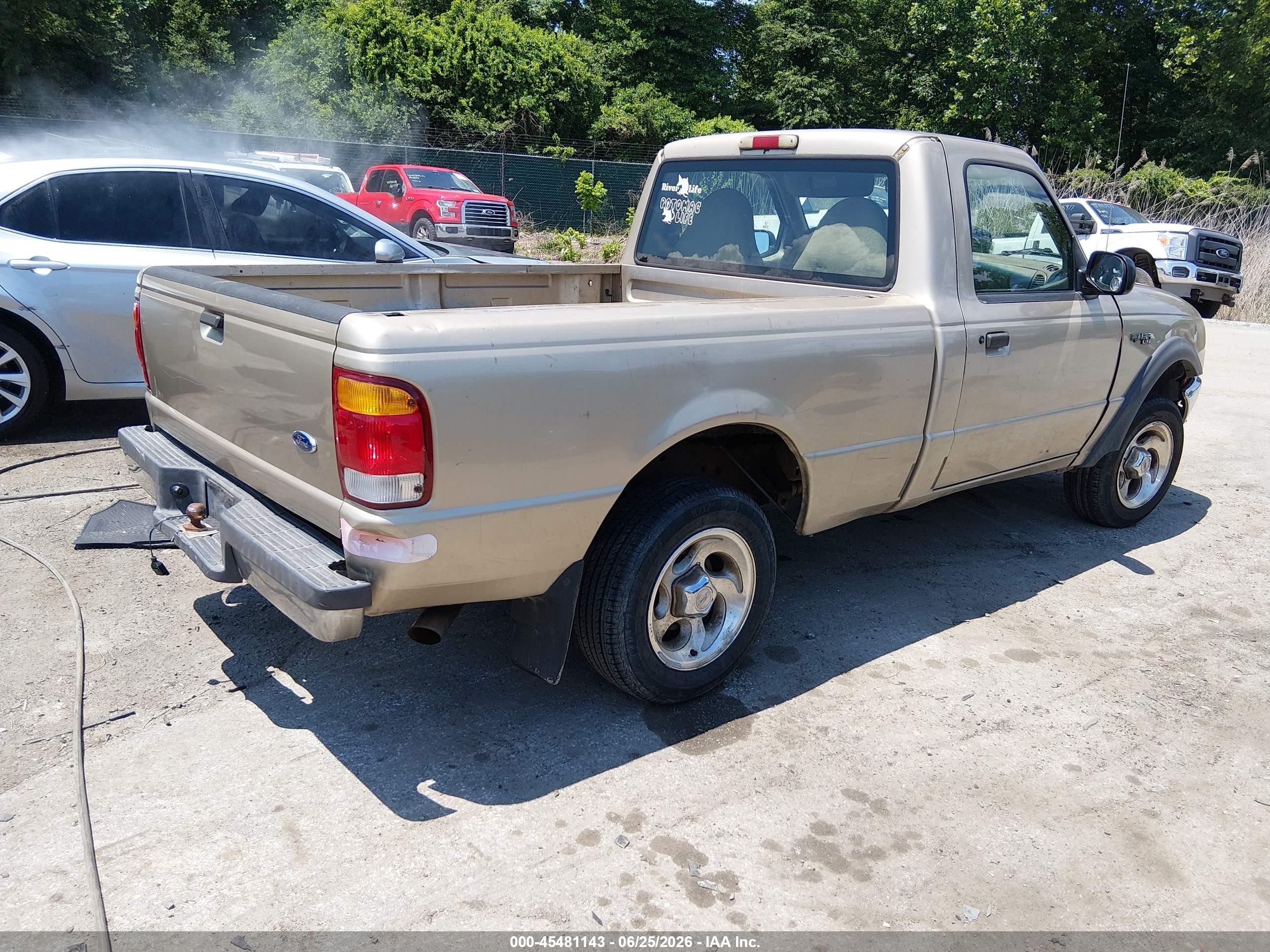 1999 Ford Ranger Xl/xlt Gold vin: 1FTYR10V7XUB89078