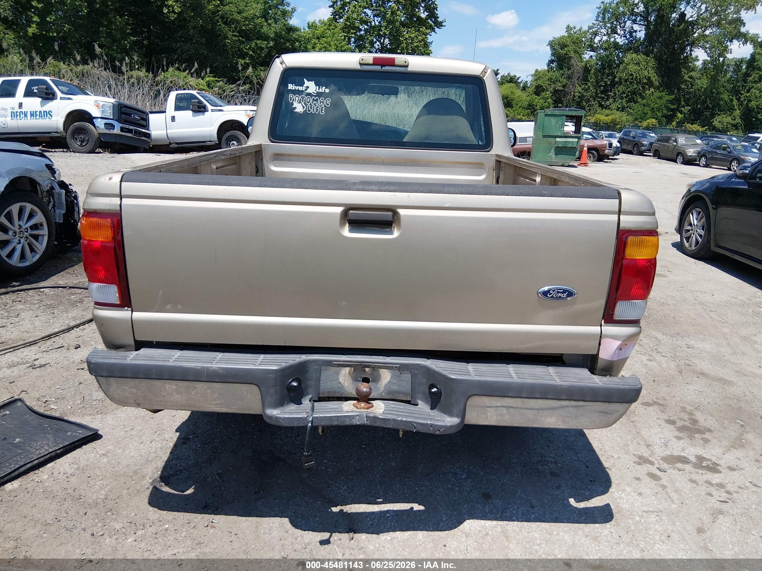 1999 Ford Ranger Xl/xlt Gold vin: 1FTYR10V7XUB89078