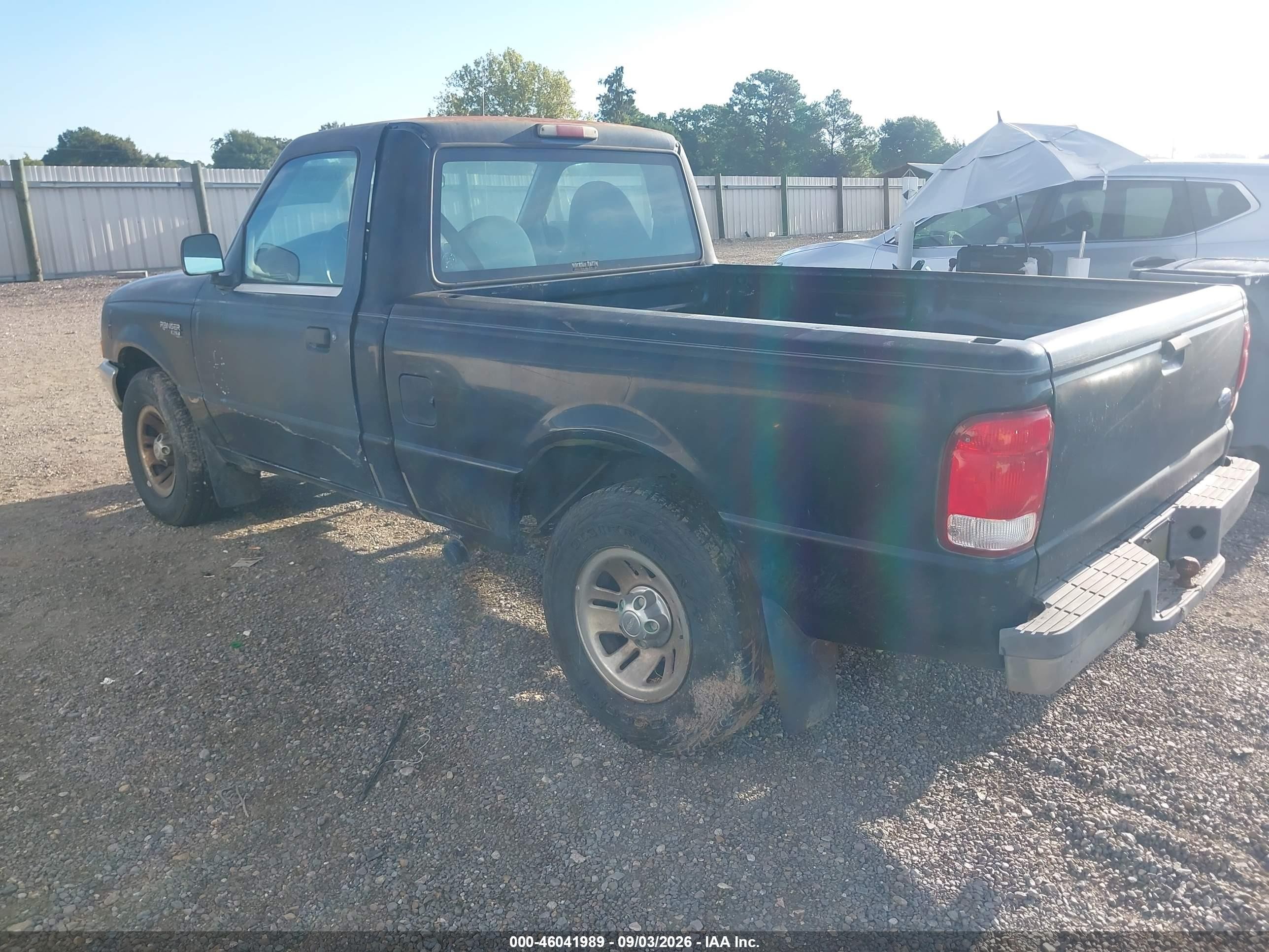 2000 Ford Ranger Xl/xlt Черный vin: 1FTYR10V7YPA59673