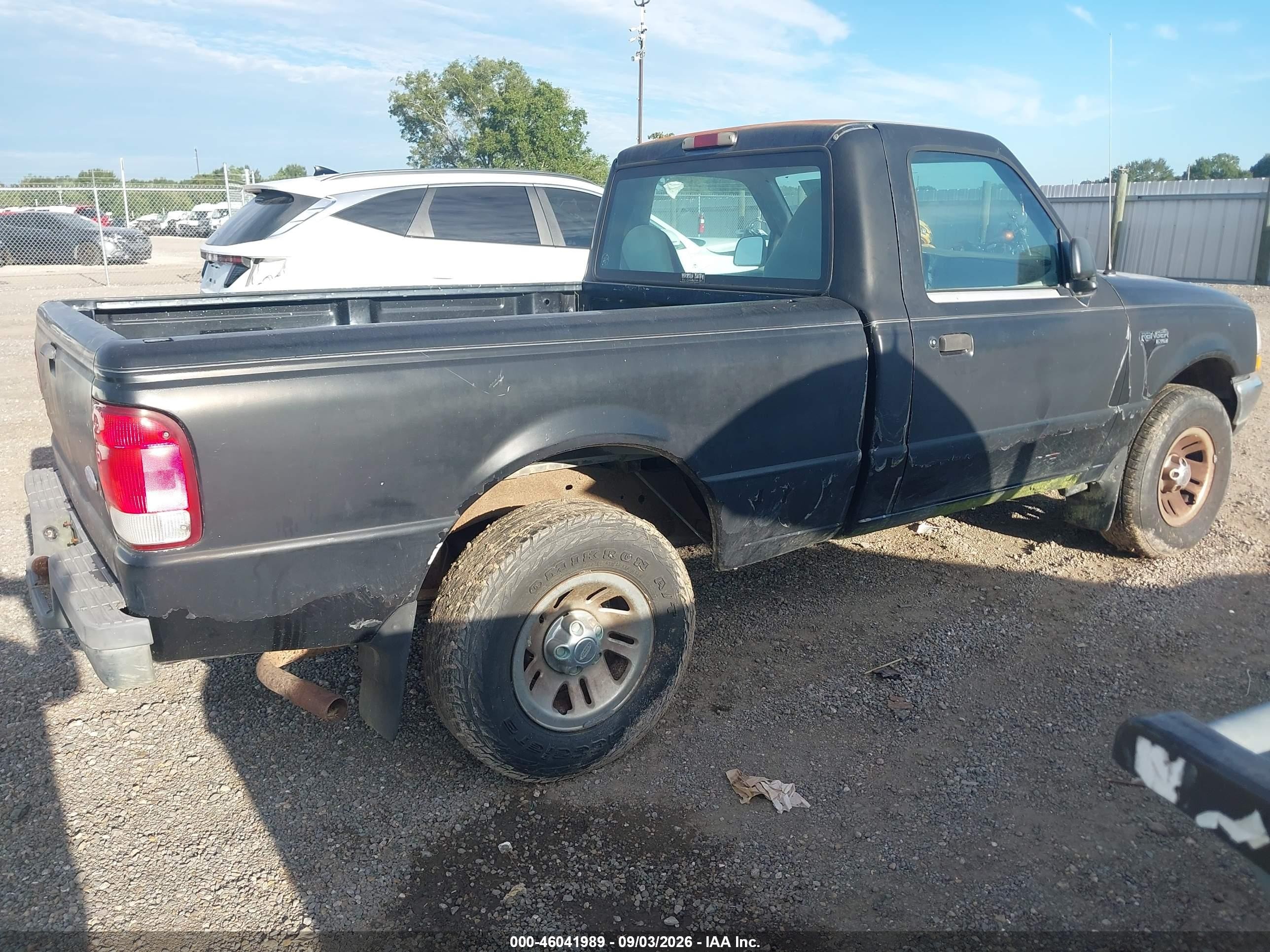 2000 Ford Ranger Xl/xlt Черный vin: 1FTYR10V7YPA59673