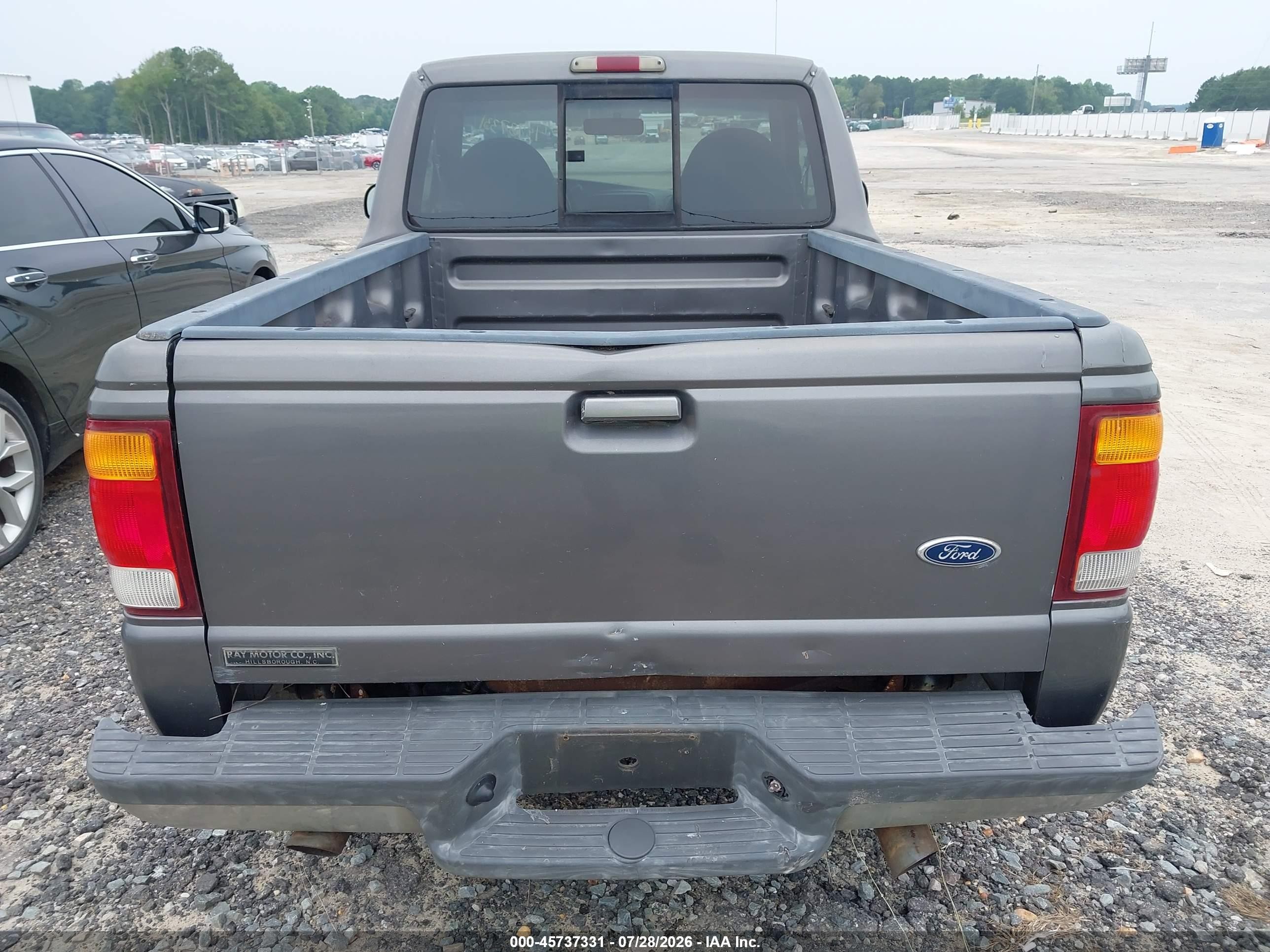 1998 Ford Ranger Splash/xl/xlt Серый vin: 1FTYR10X3WPA25664