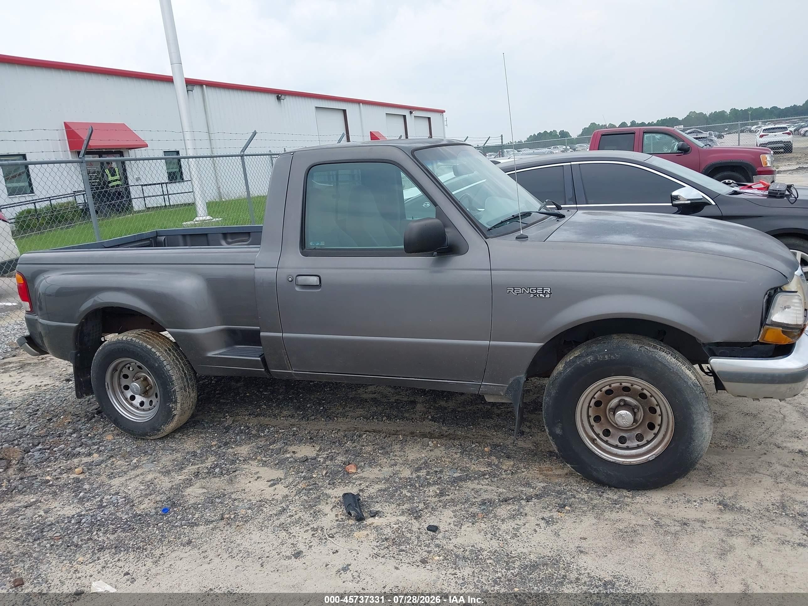 1998 Ford Ranger Splash/xl/xlt Серый vin: 1FTYR10X3WPA25664