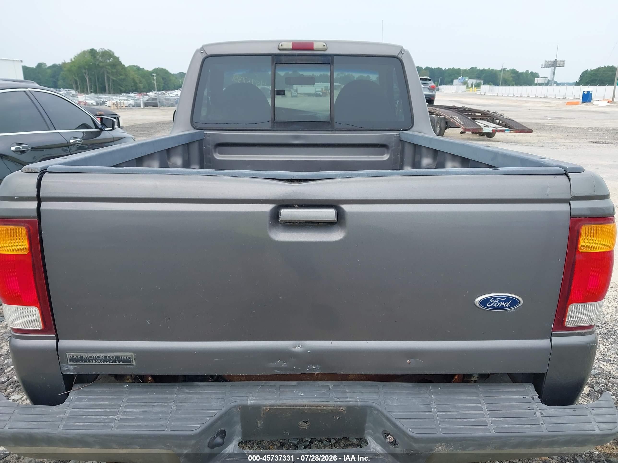 1998 Ford Ranger Splash/xl/xlt Серый vin: 1FTYR10X3WPA25664