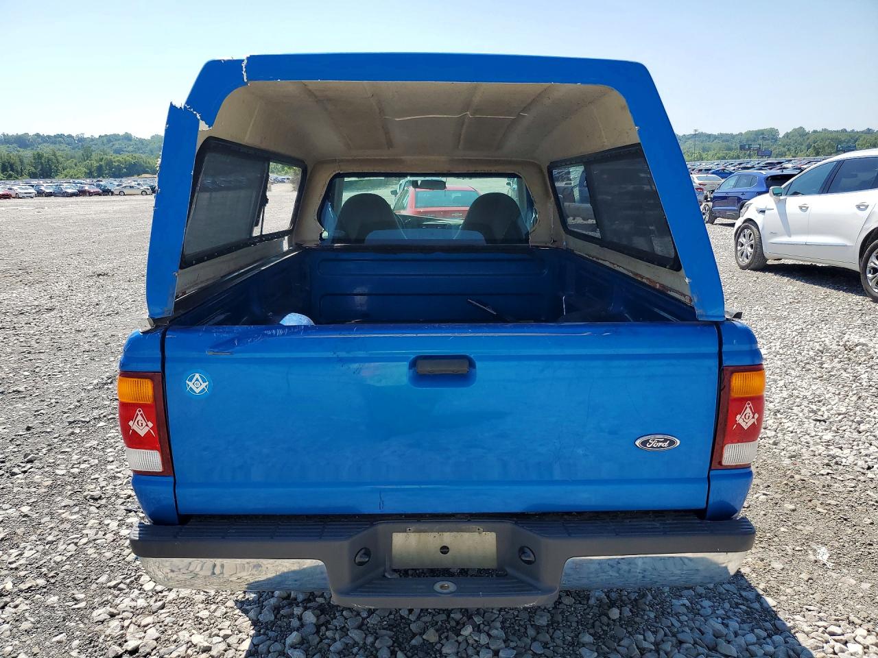 1999 Ford Ranger Blue vin: 1FTYR10X5XPB55916