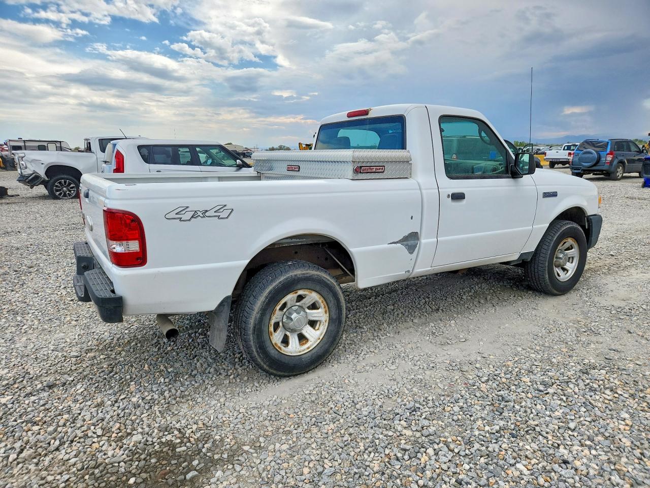 2006 Ford Ranger White vin: 1FTYR11E06PA70817